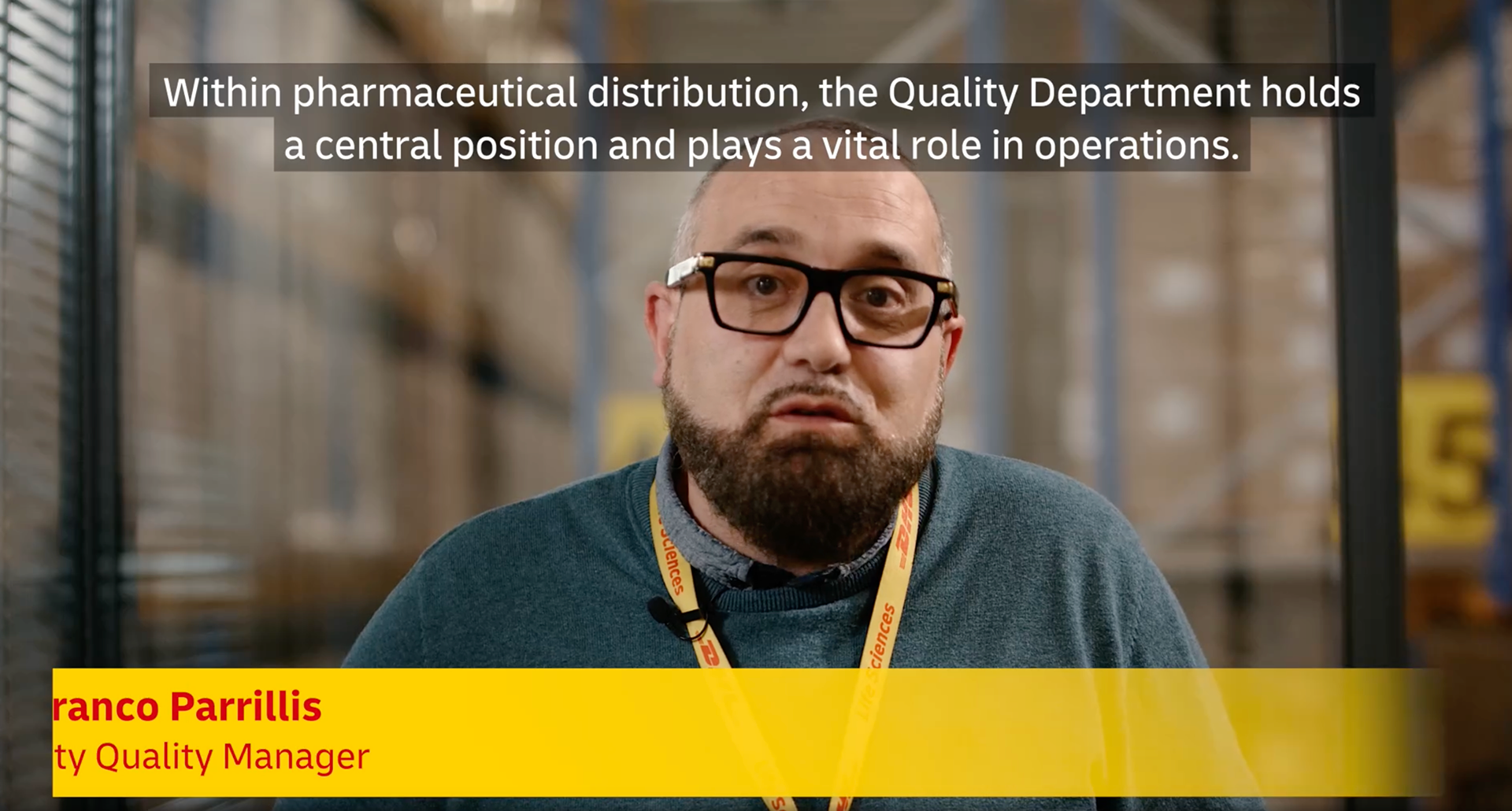 Interview of the Quality Manager