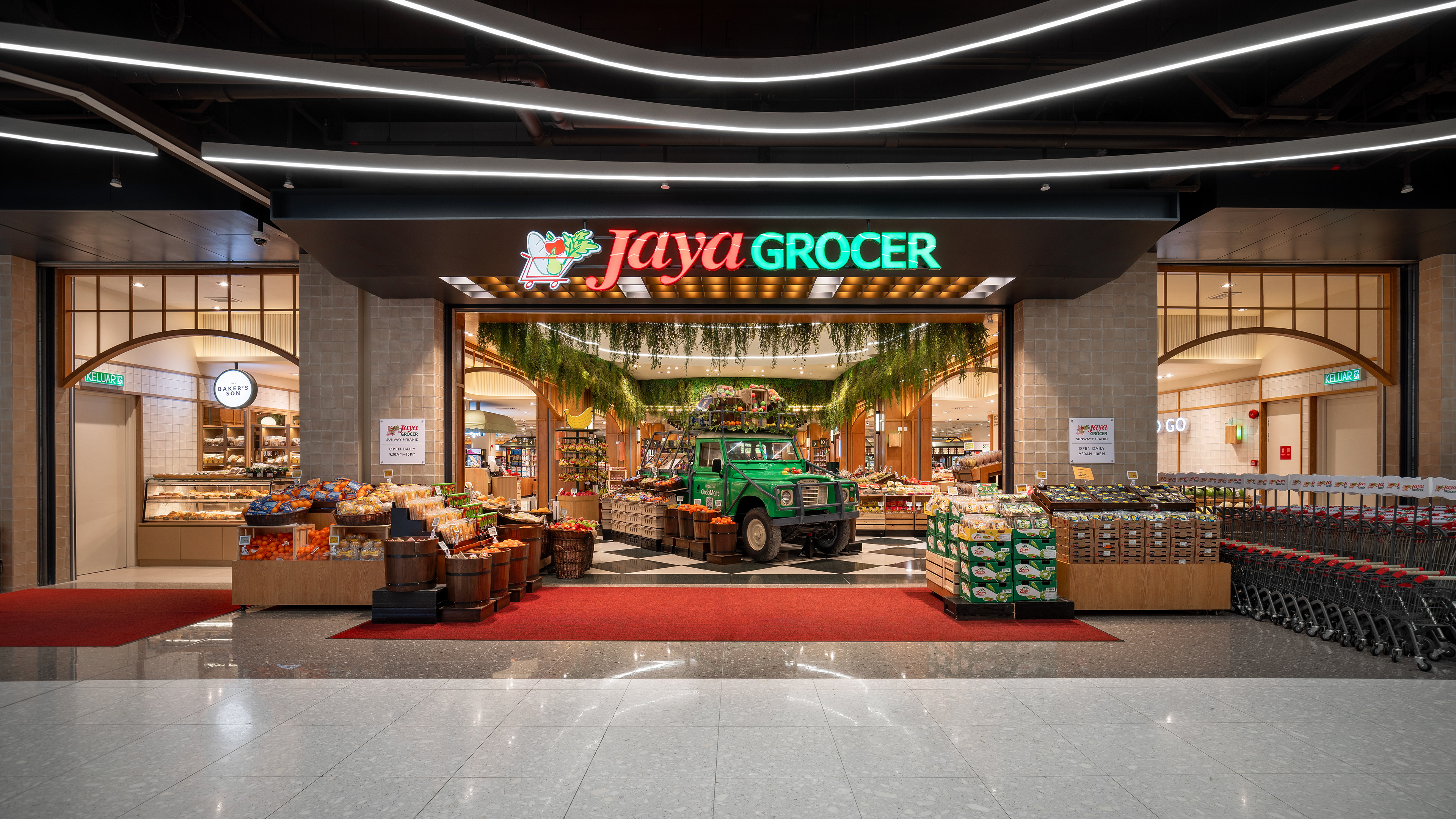 Jaya Grocer, Sunway Pyramid - Commercial Interior Photography