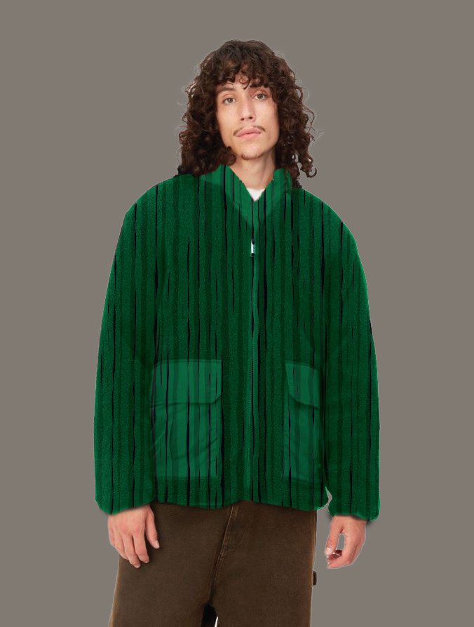 fleece design mock-up