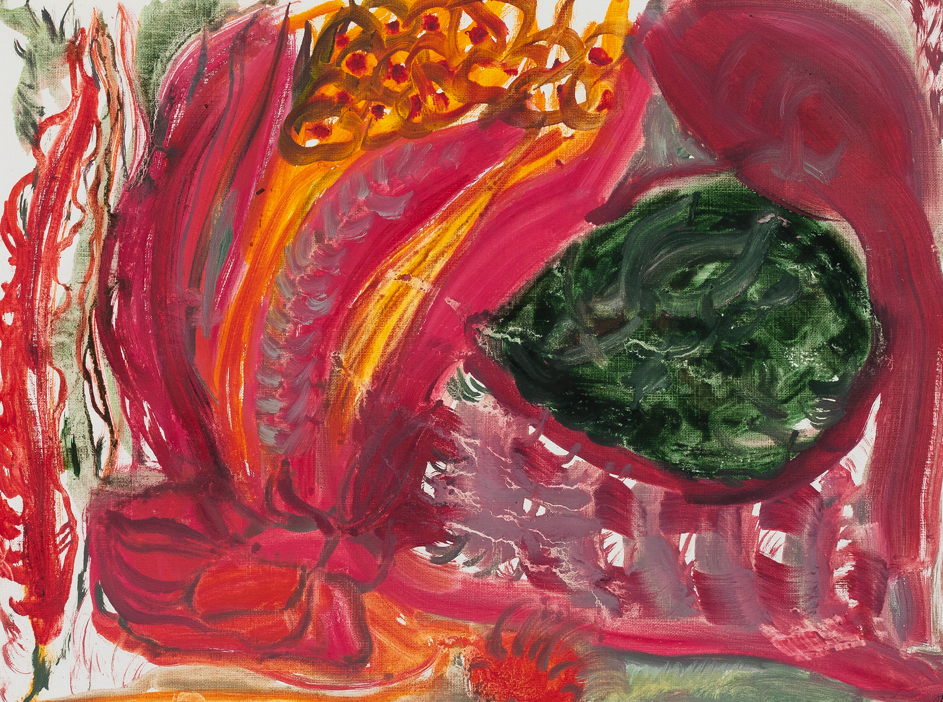 Autumn's Secret: Oil on Paper: 31 x 41cm