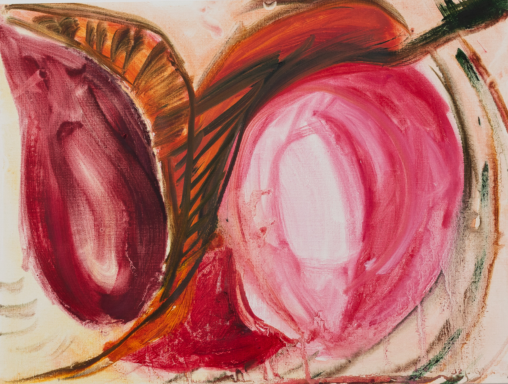 The Unfolding of Autumn: Oil on Paper; 31 x 41