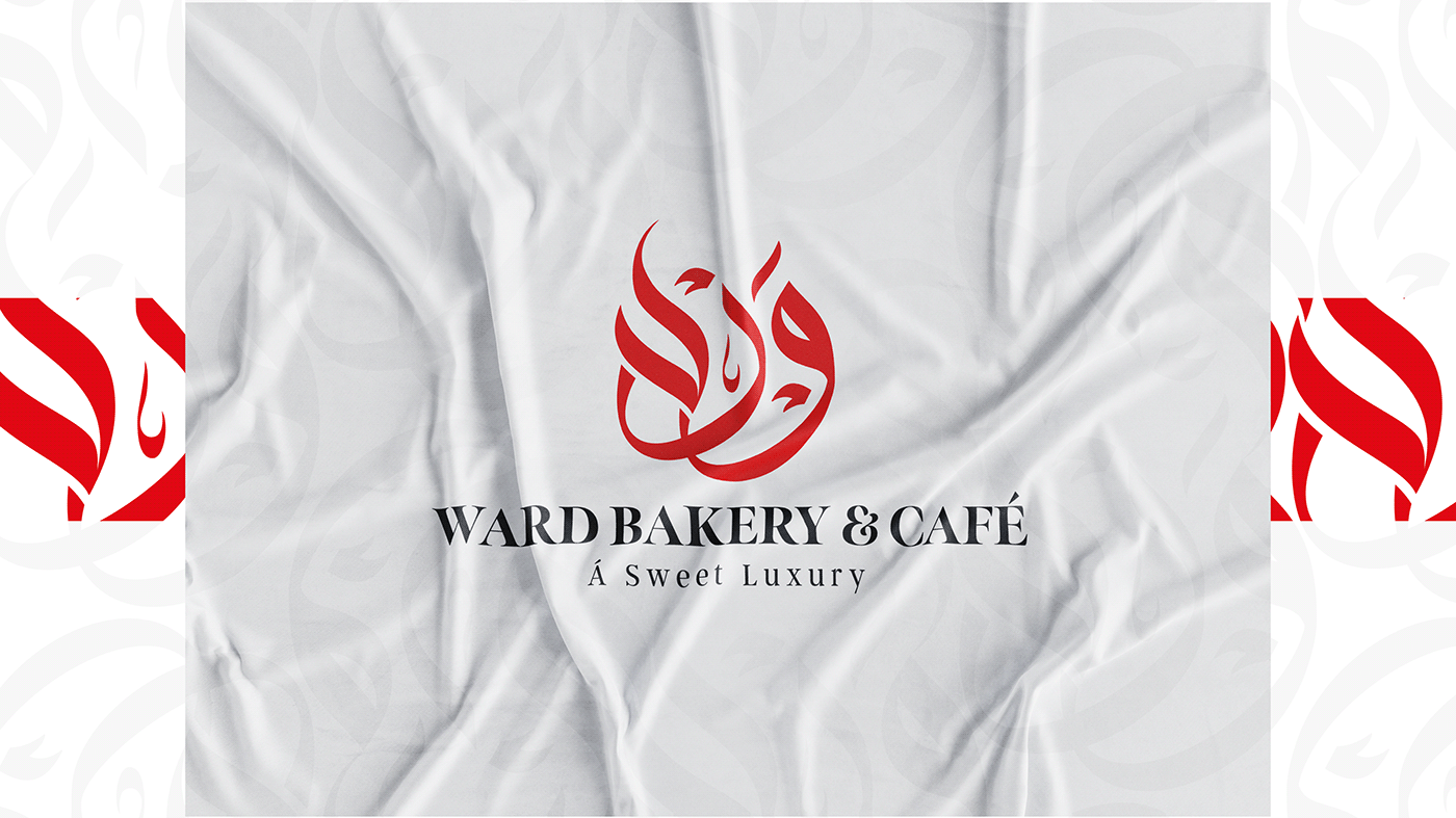 Waad Omar - Logo and Branding Design / Ward Bakery shop