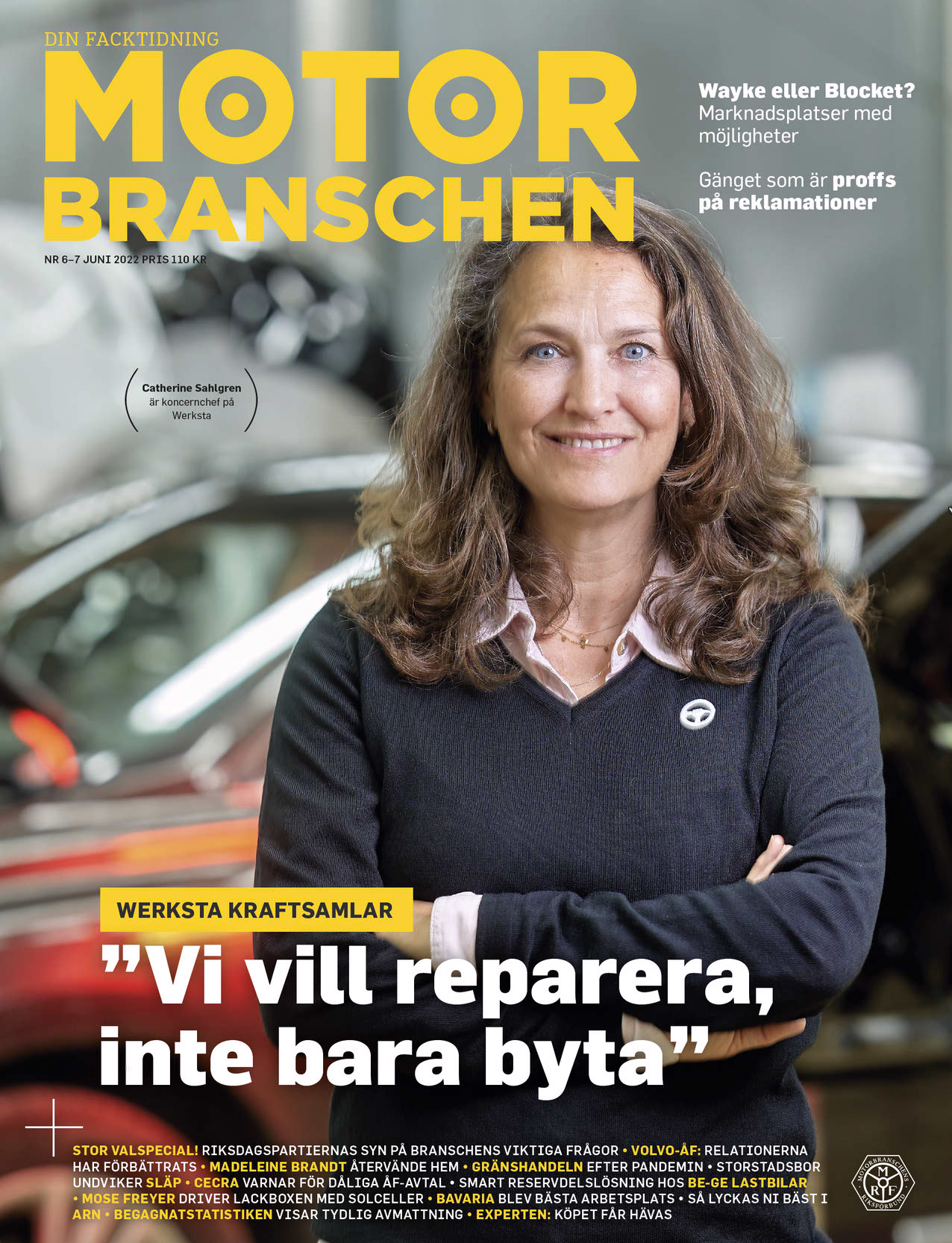 Branschtidning: Motorbranschens Riksförbund