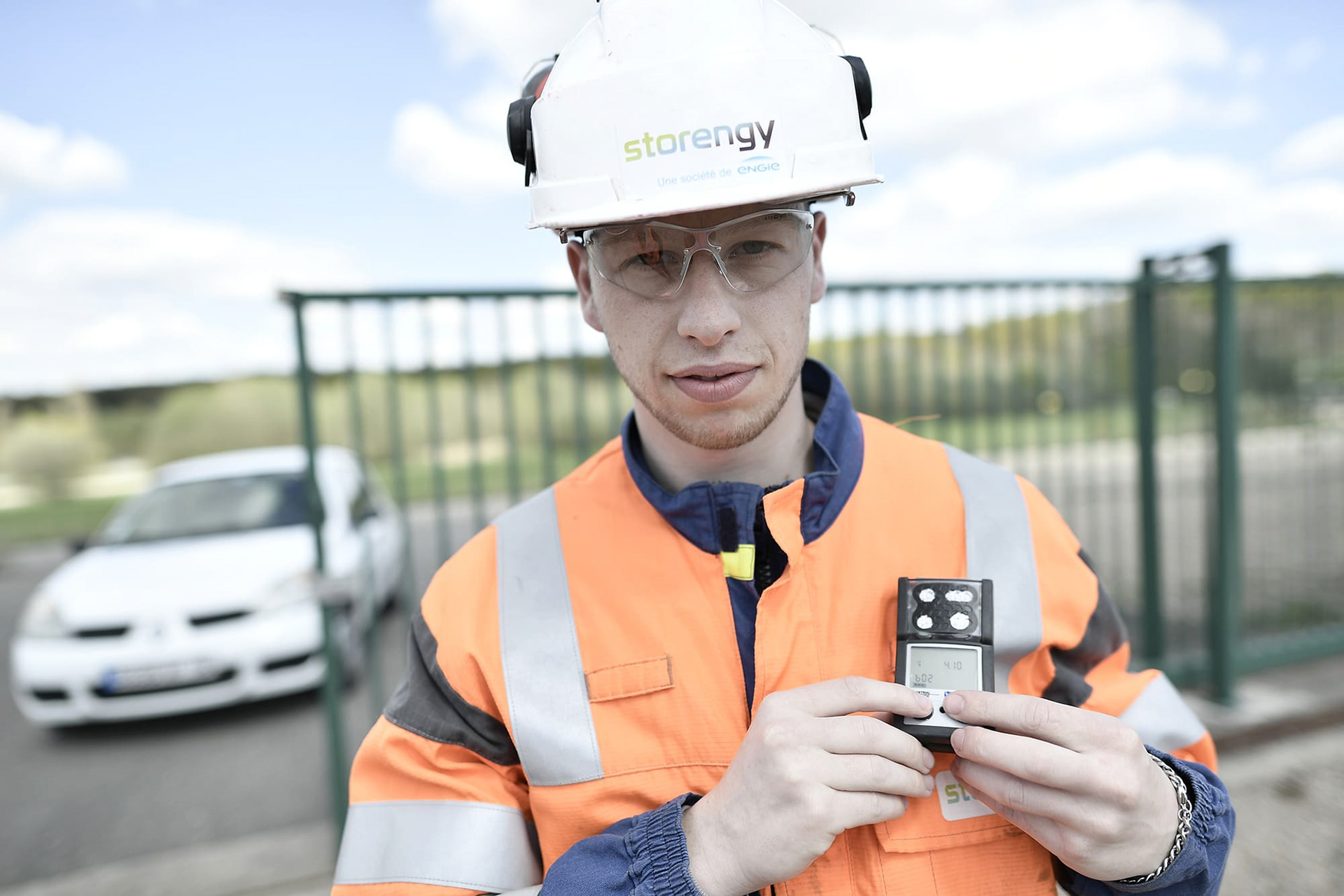Reportage photo - Site de stockage gaz de CÉRÉ LA RONDE. France.