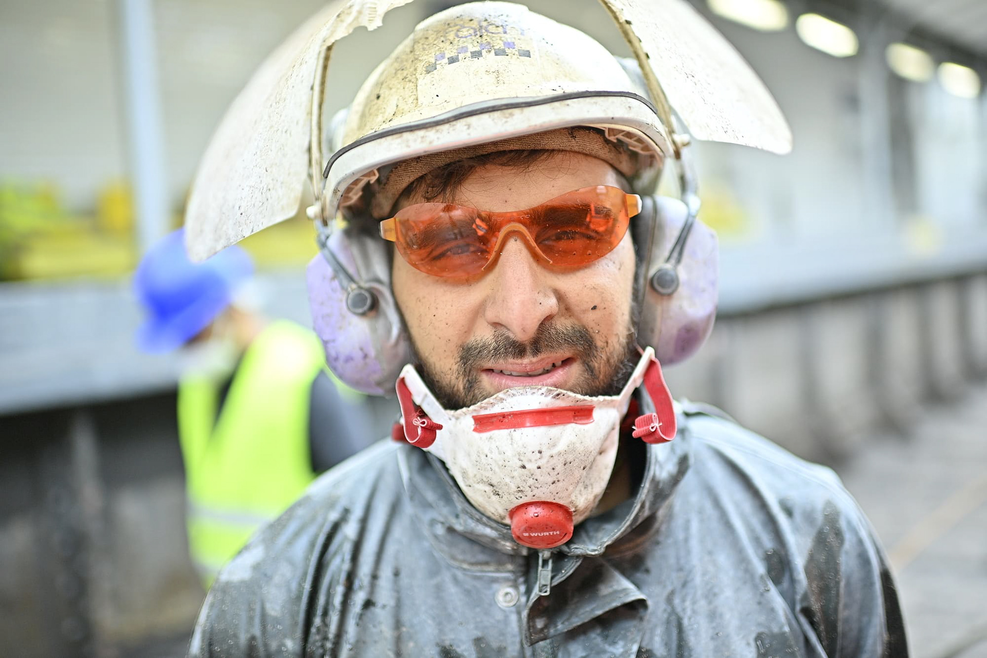 Reportage photo chantier métro parisien