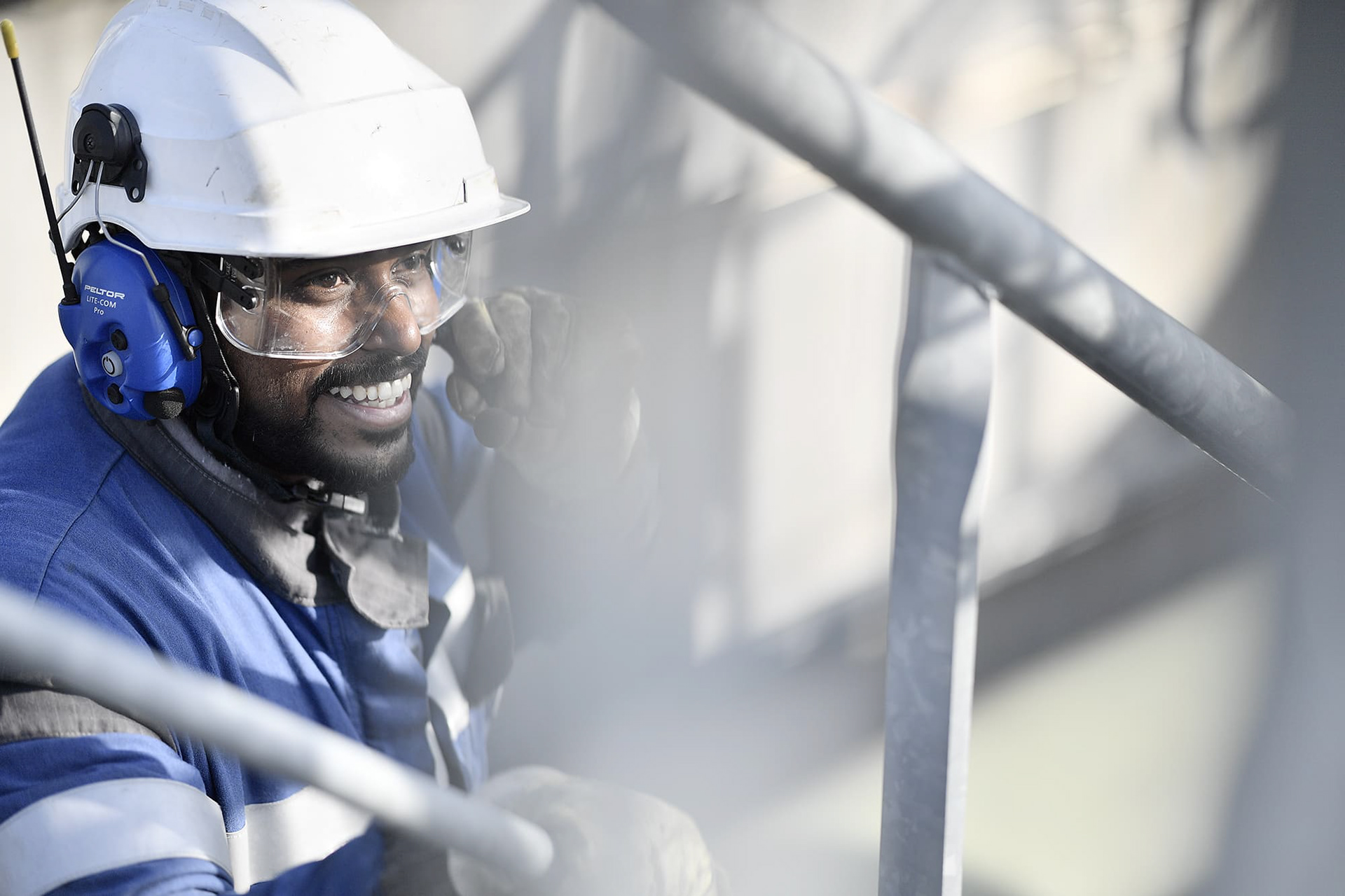 Reportage photo - Site de stockage gaz de d'ALFORVILLE. France.