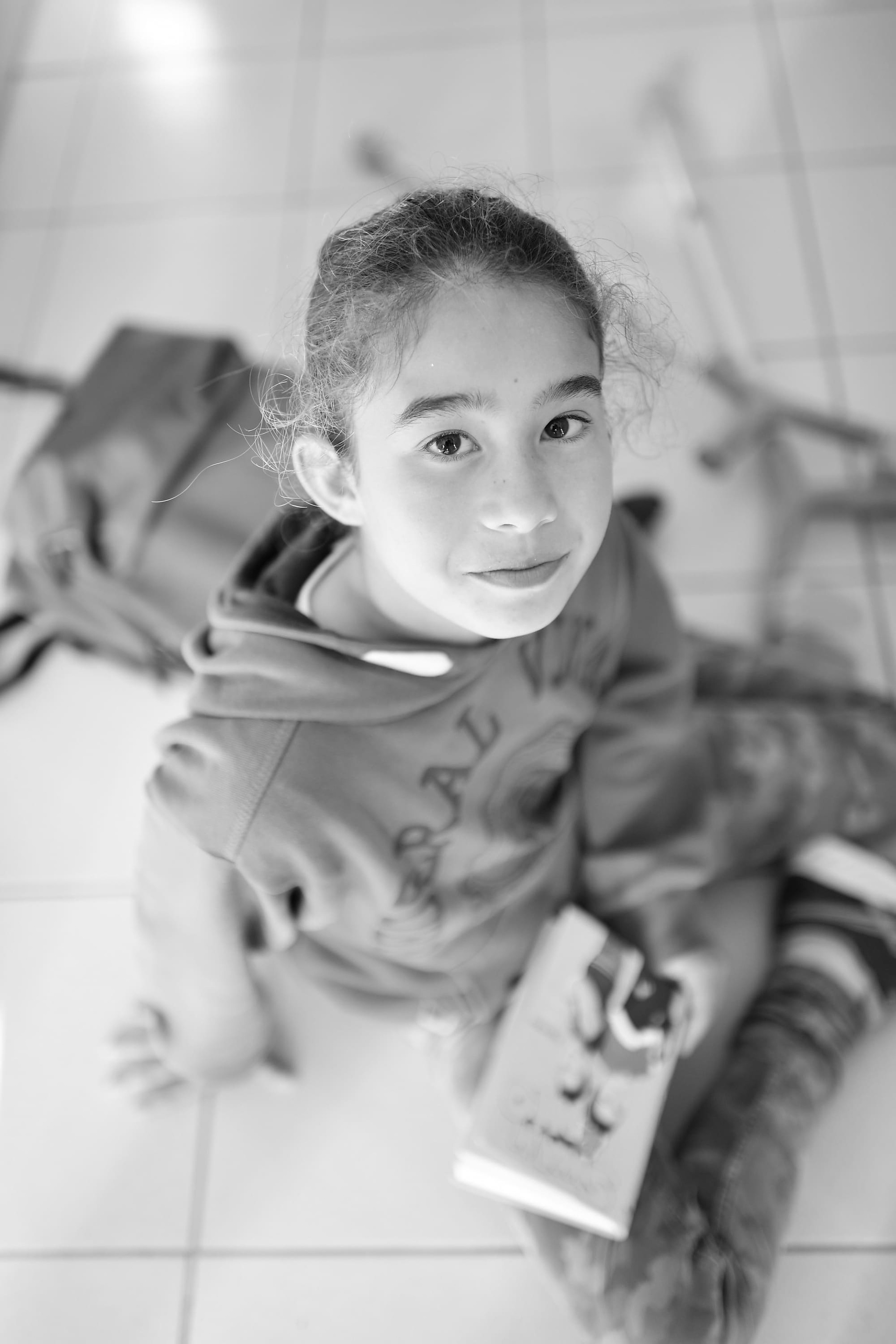 Reportage photo en immersion auprès des enfants. Village de BOURGES..