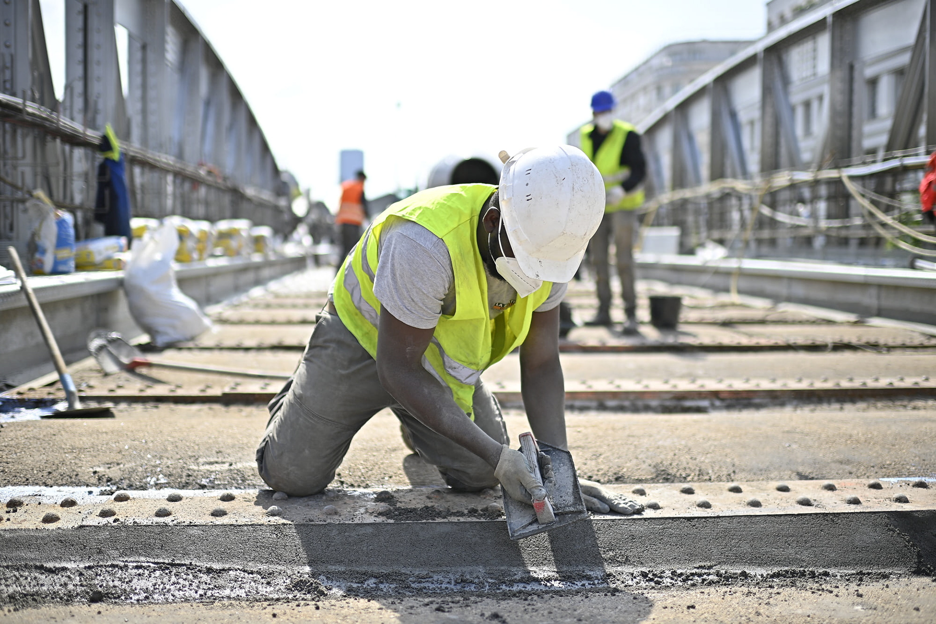 Reportage photo chantier métro parisien