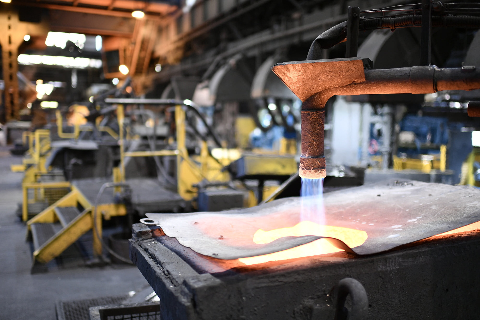 Reportage photo industriel - Usine de fonderie - PONT à MOUSSON. France.