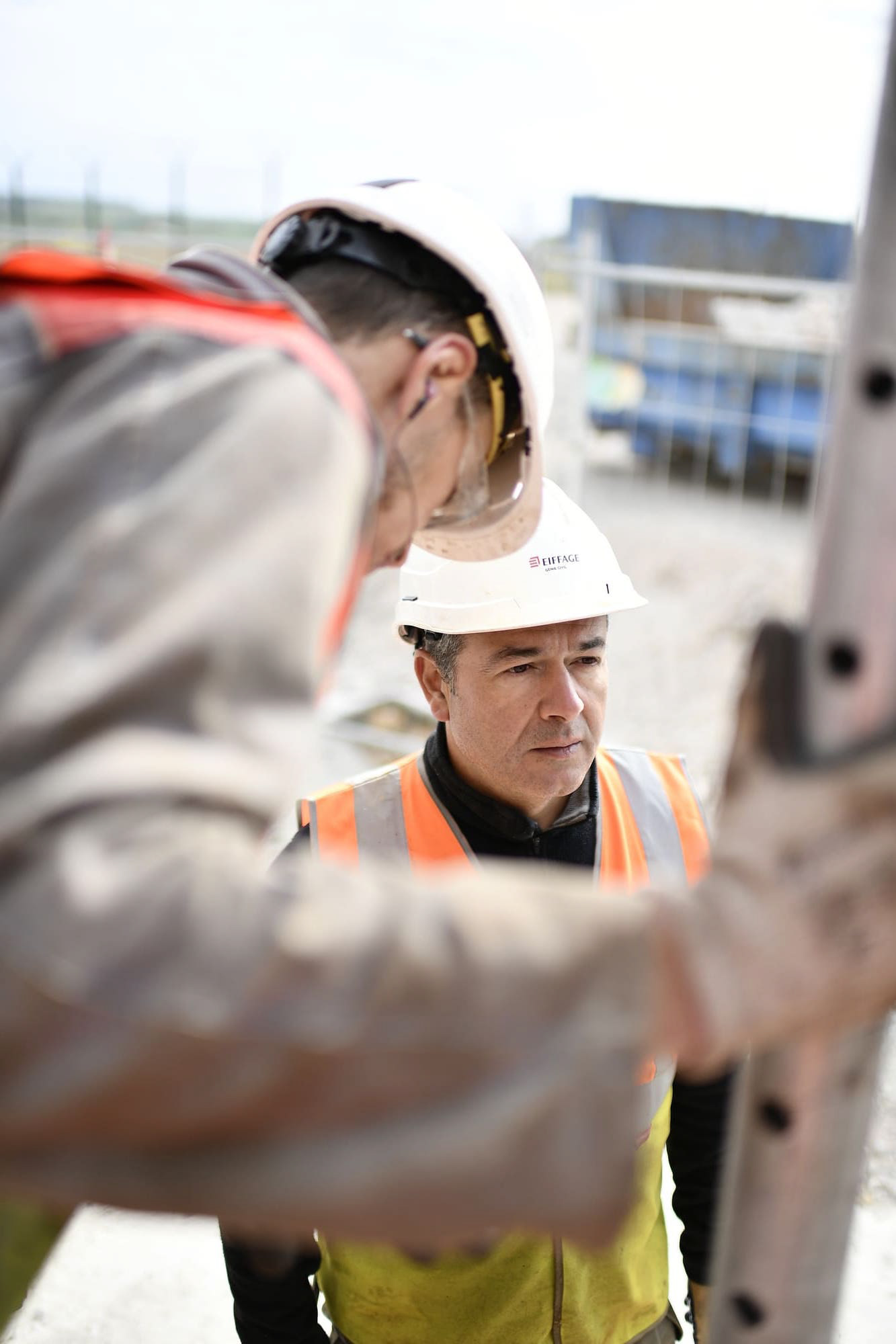 Reportage photo - Chantier de construction. France.