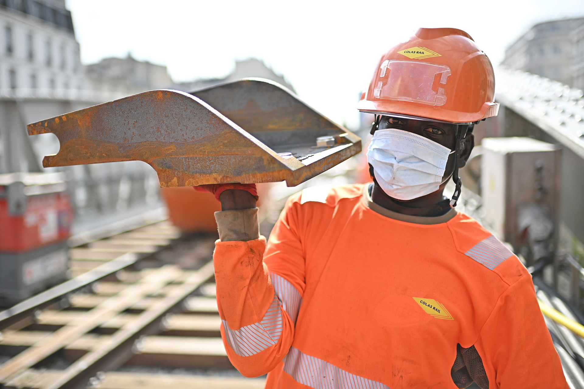 Reportage photo chantier métro parisien