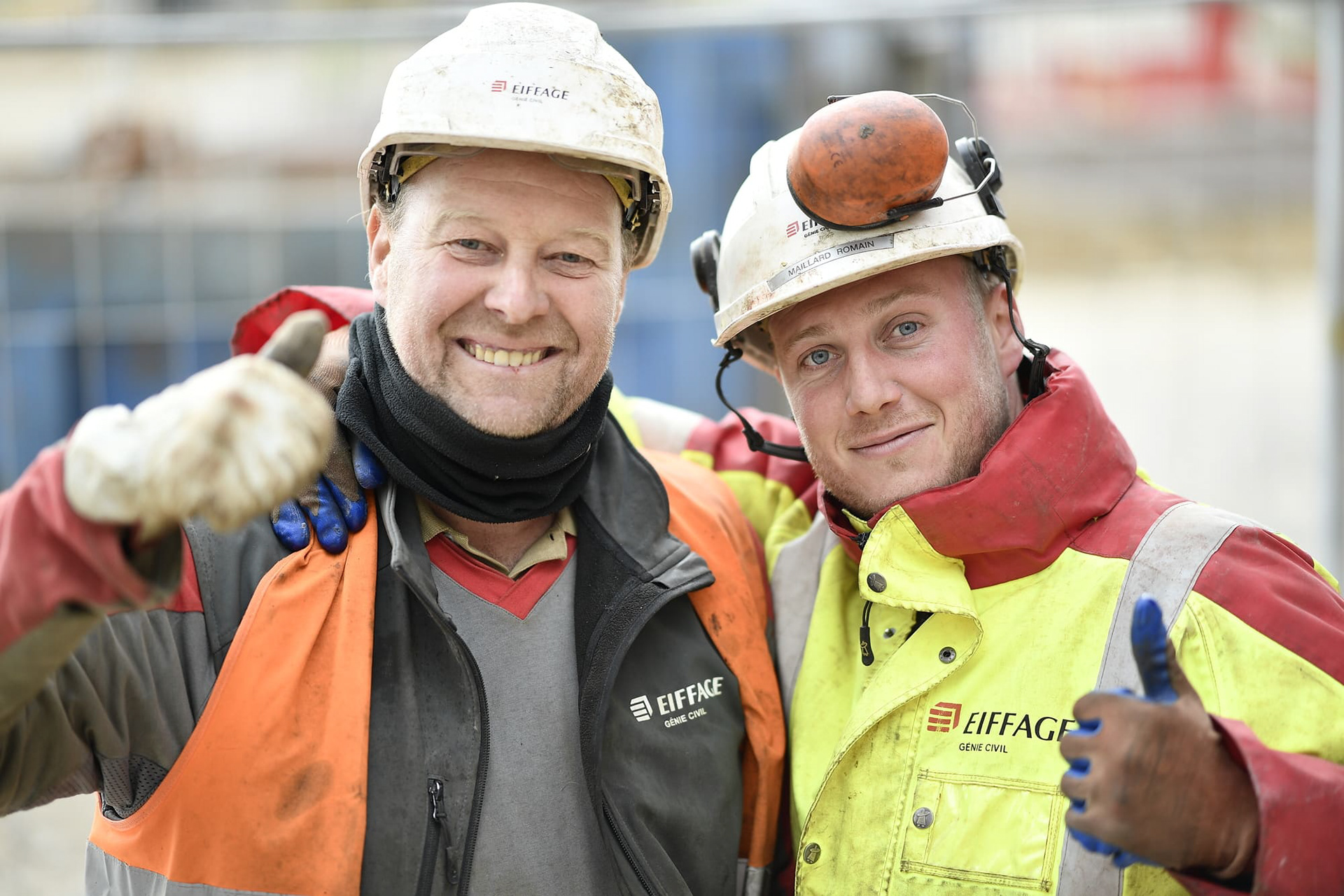 Reportage photo - Chantier de construction. France.