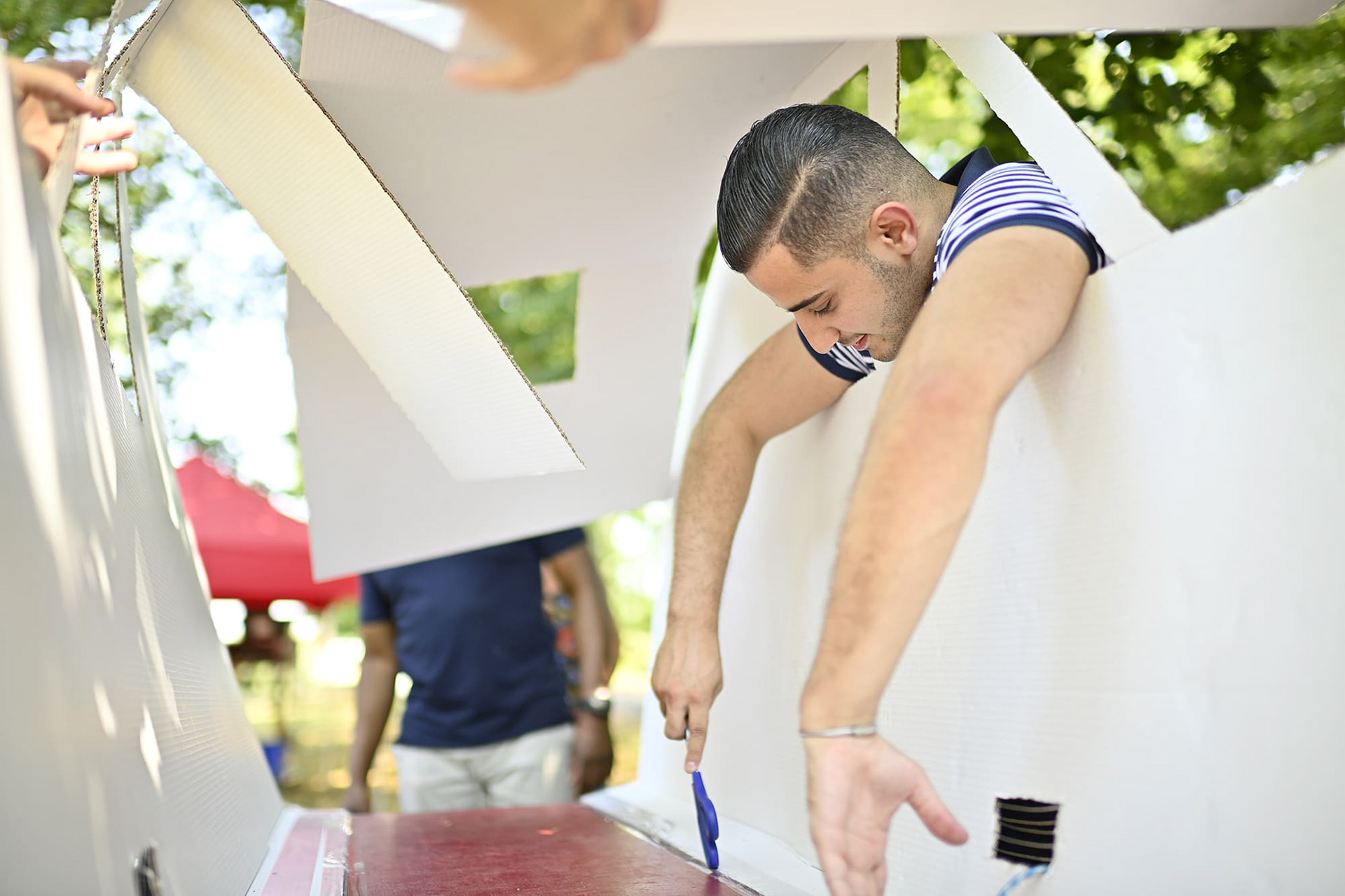 Reportage photo - Séminaire d'entreprise. Ile de France.