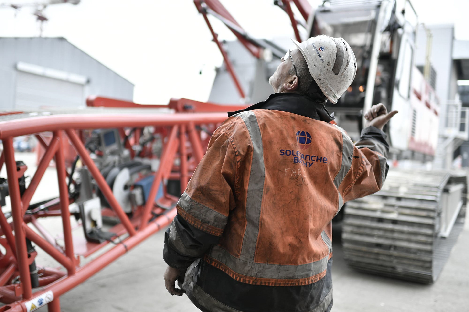 Reportage photo chantier et usine. France.