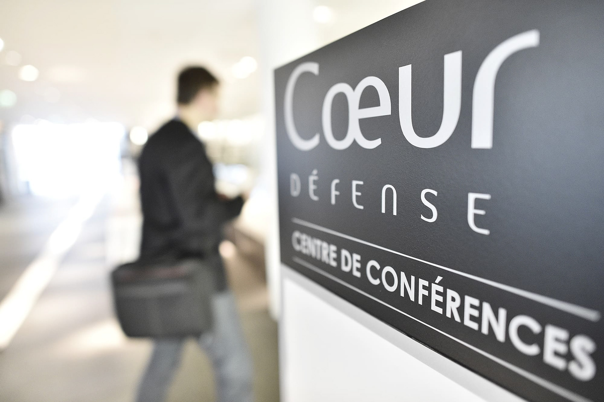 Reportage photo - Conférence à la Défense.