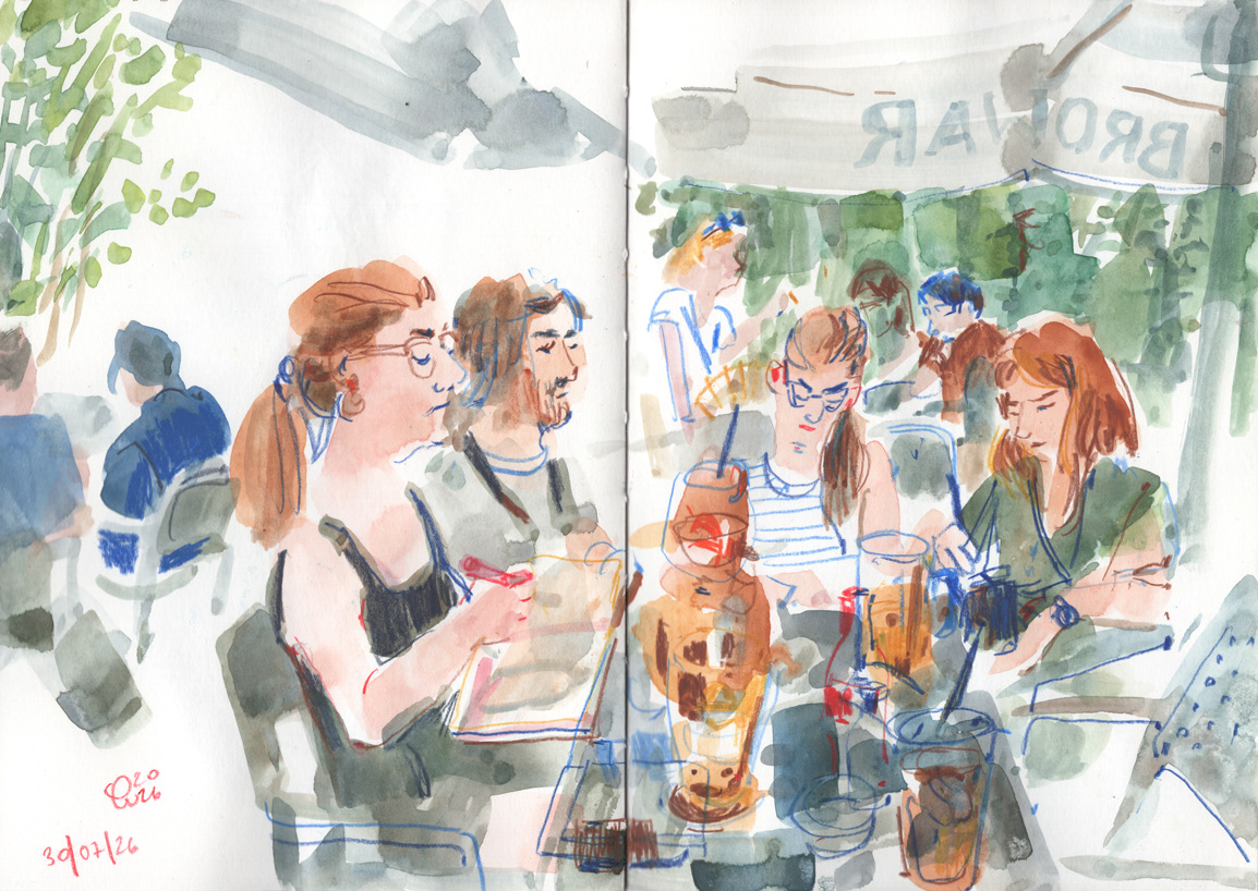 Dzień 1 - Drink and Draw