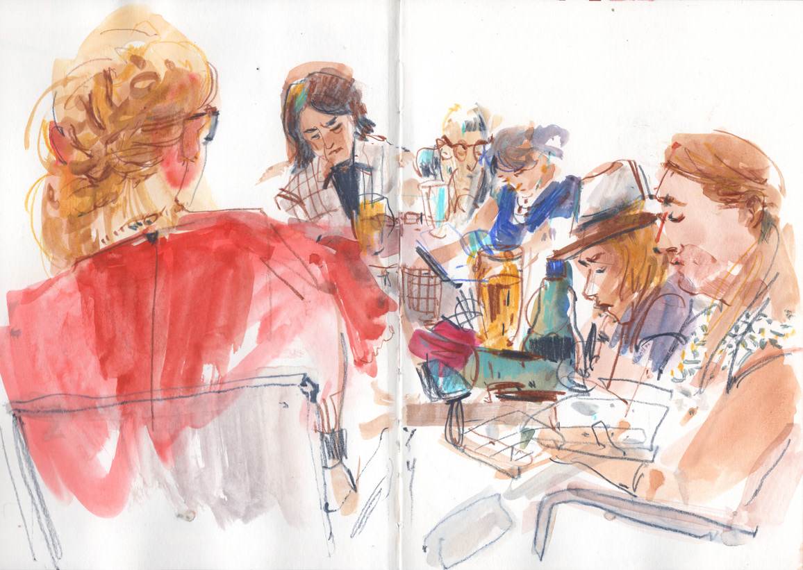 Dzień 0 - Drink and Draw