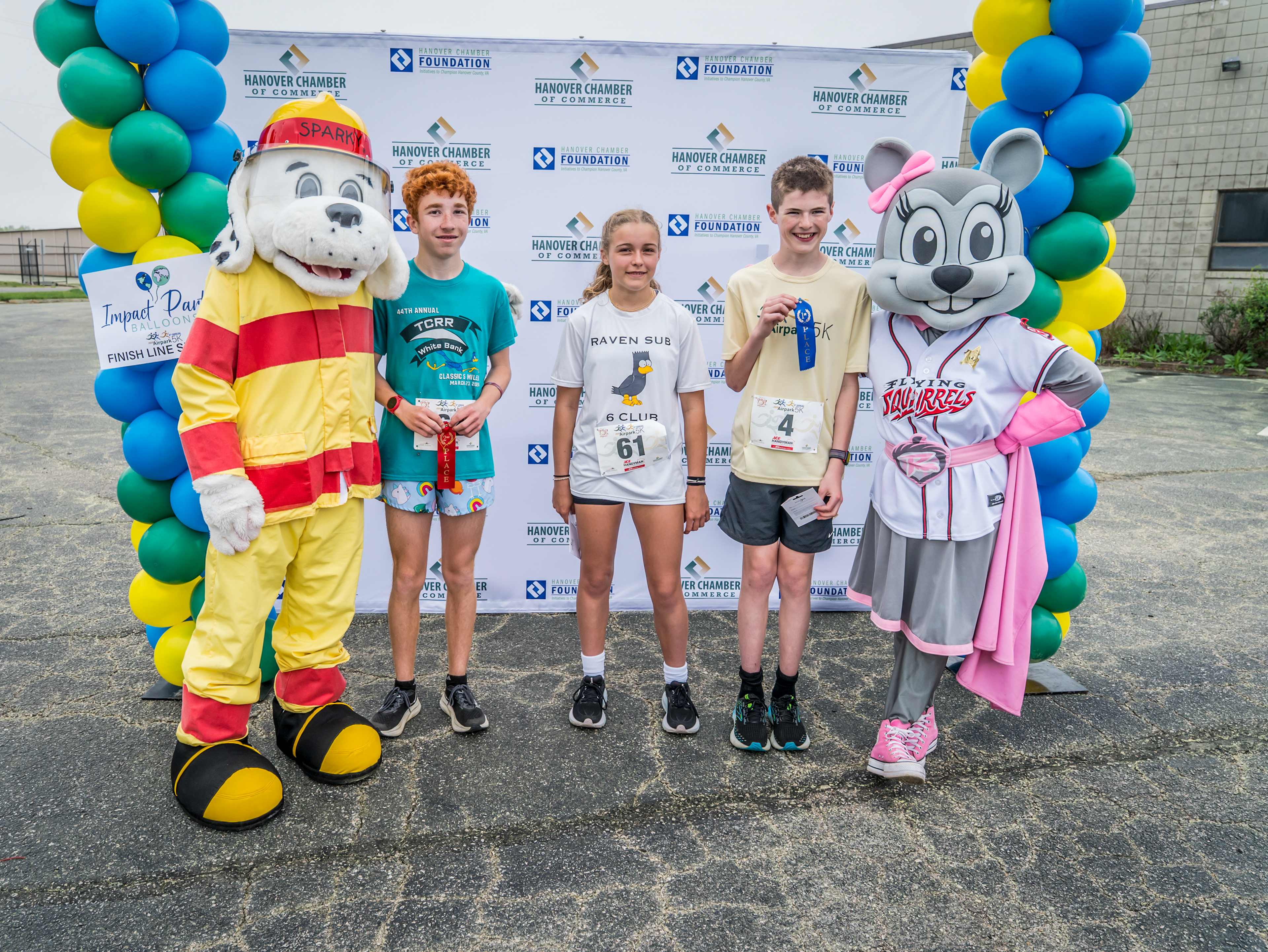 2025 Top Three Teen Finishers