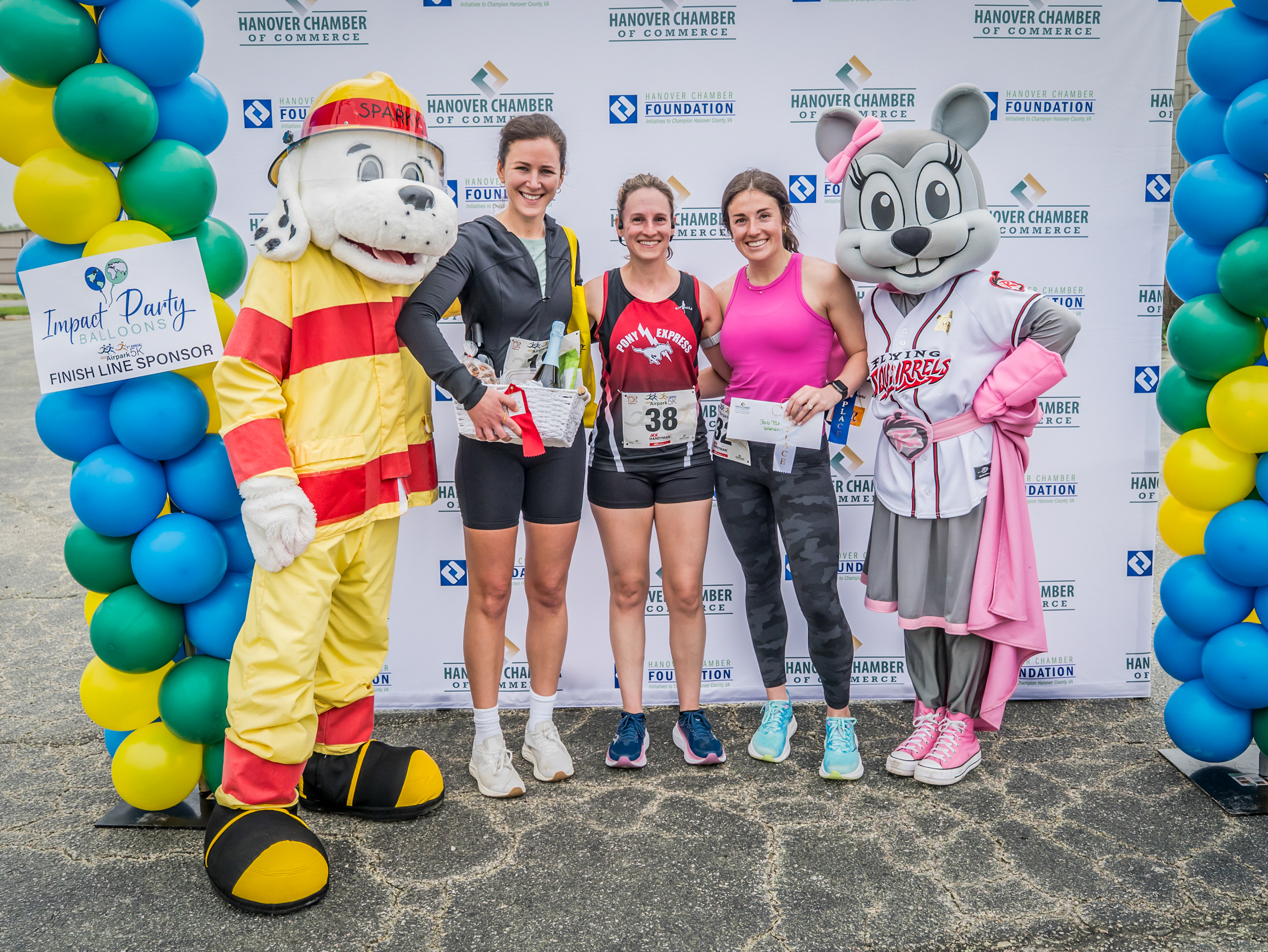 2025 Top Three Female Finishers