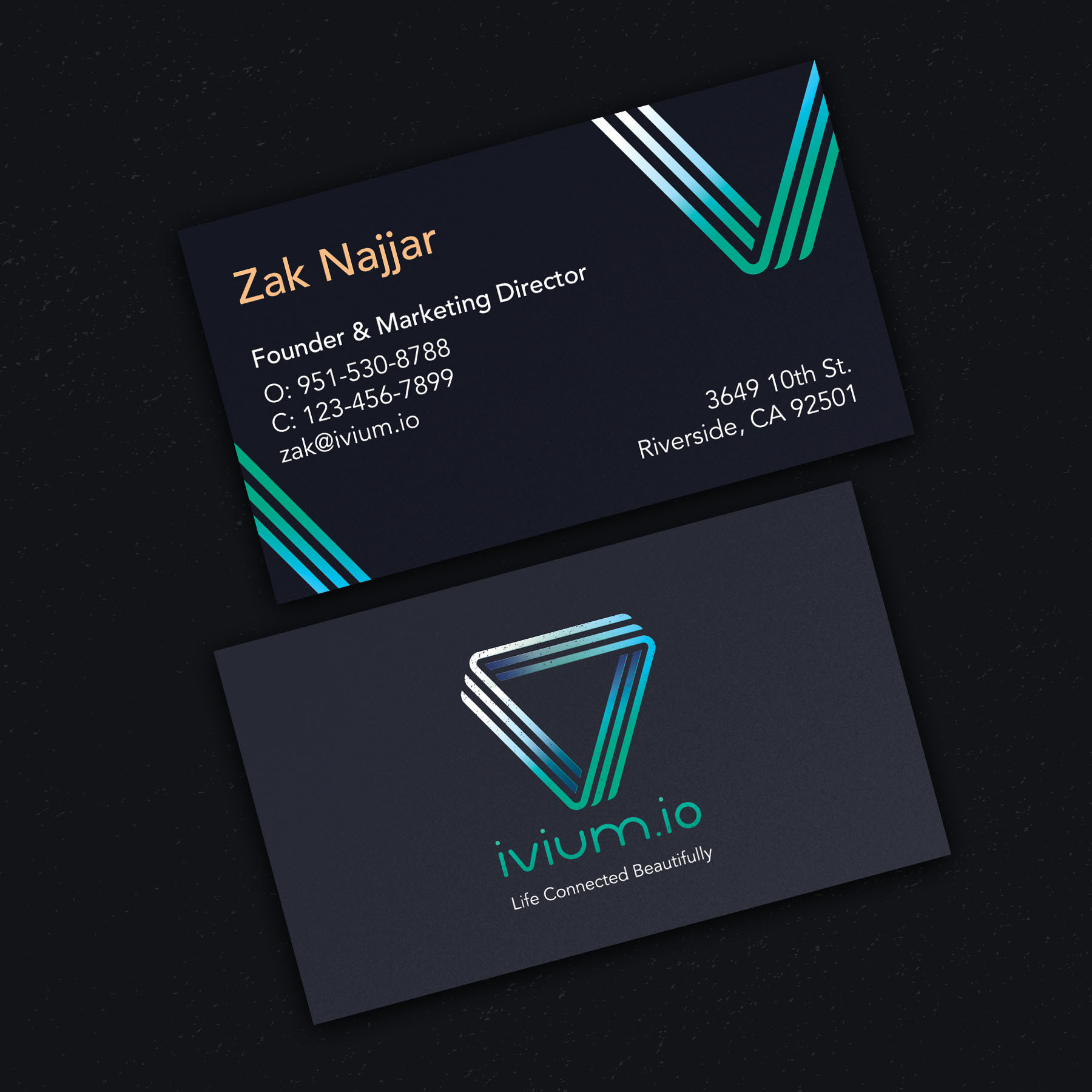 Ivium.io - Business Cards