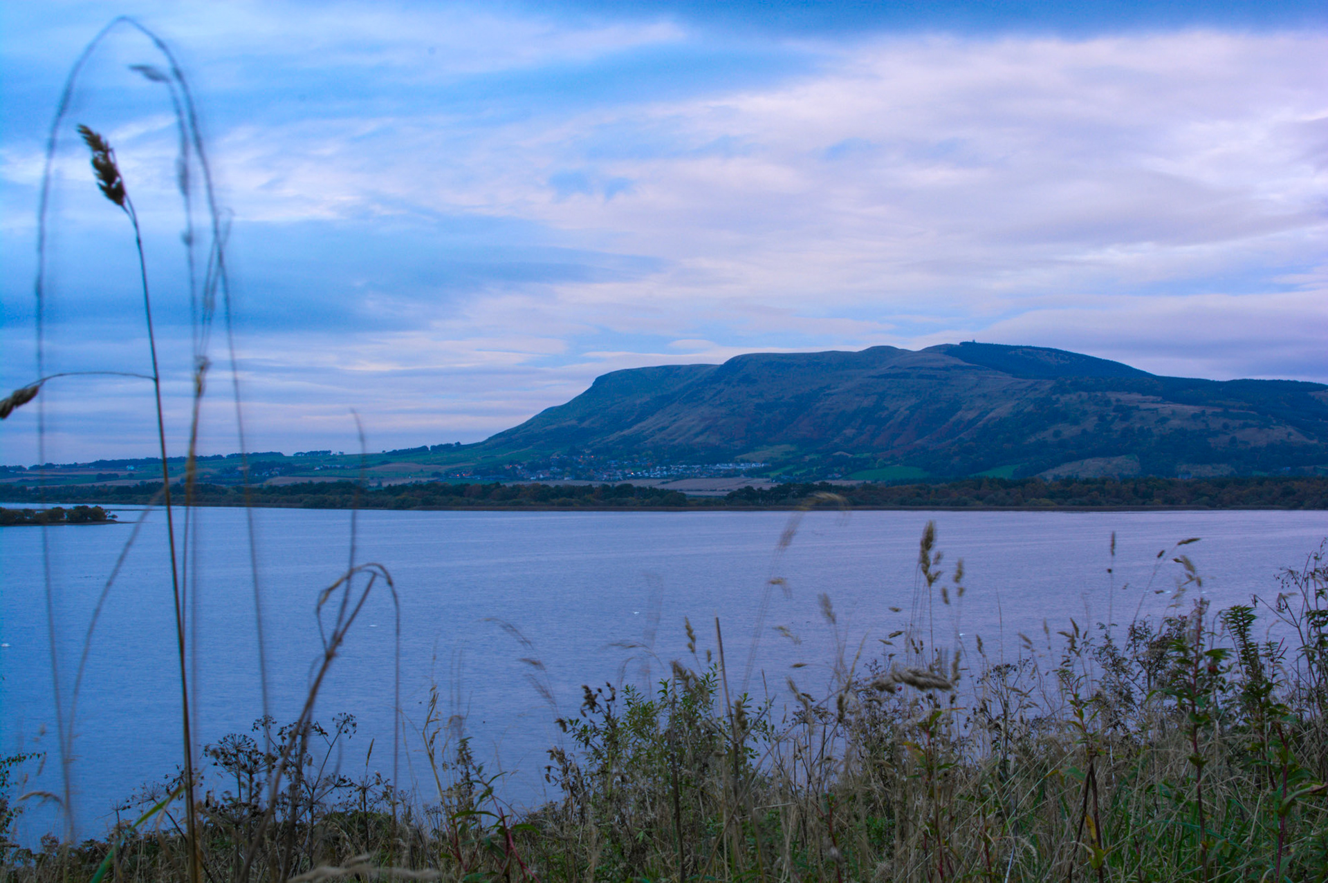 Loch Leven and the Lomond Hills