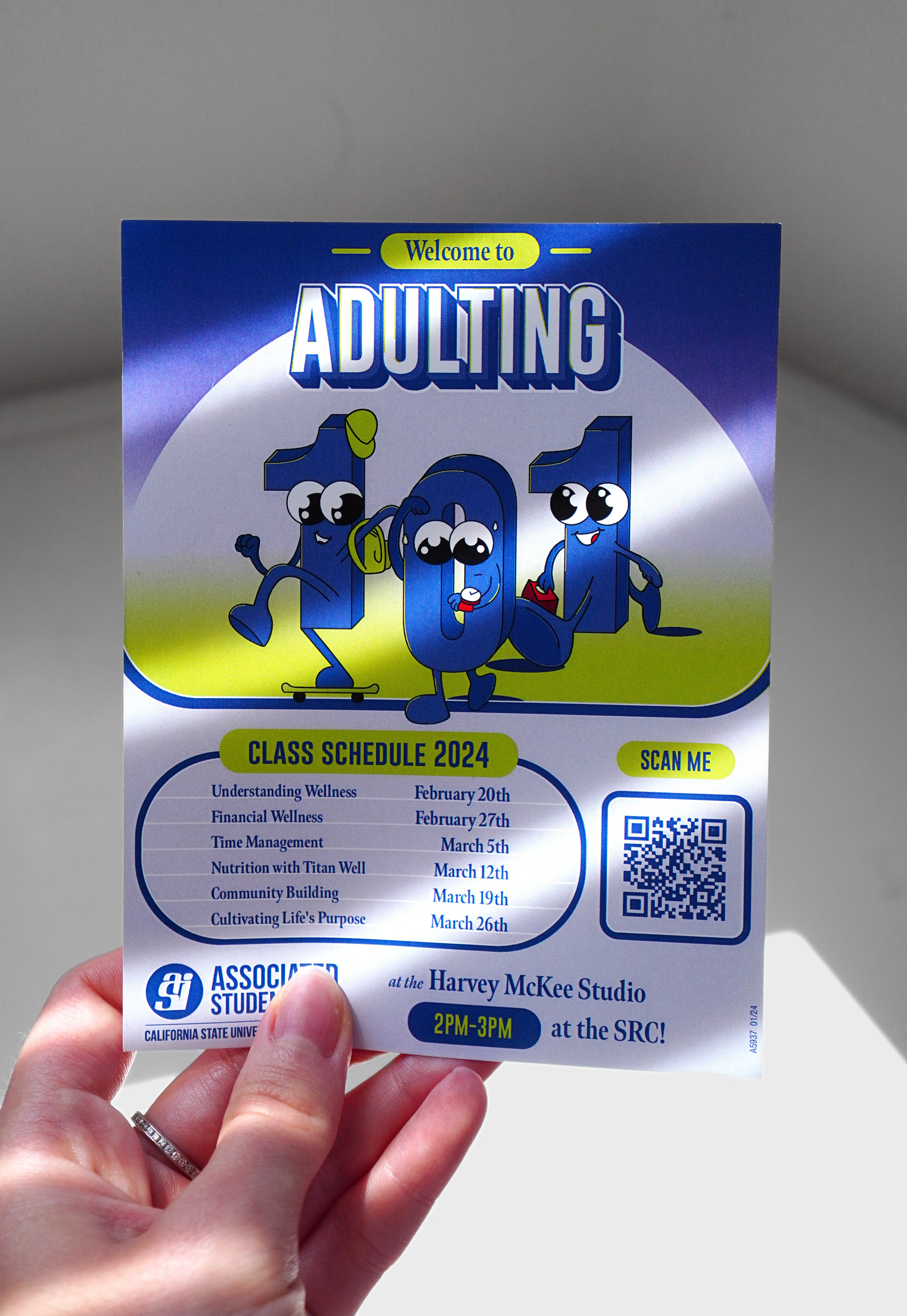 Adulting 101, Handbill