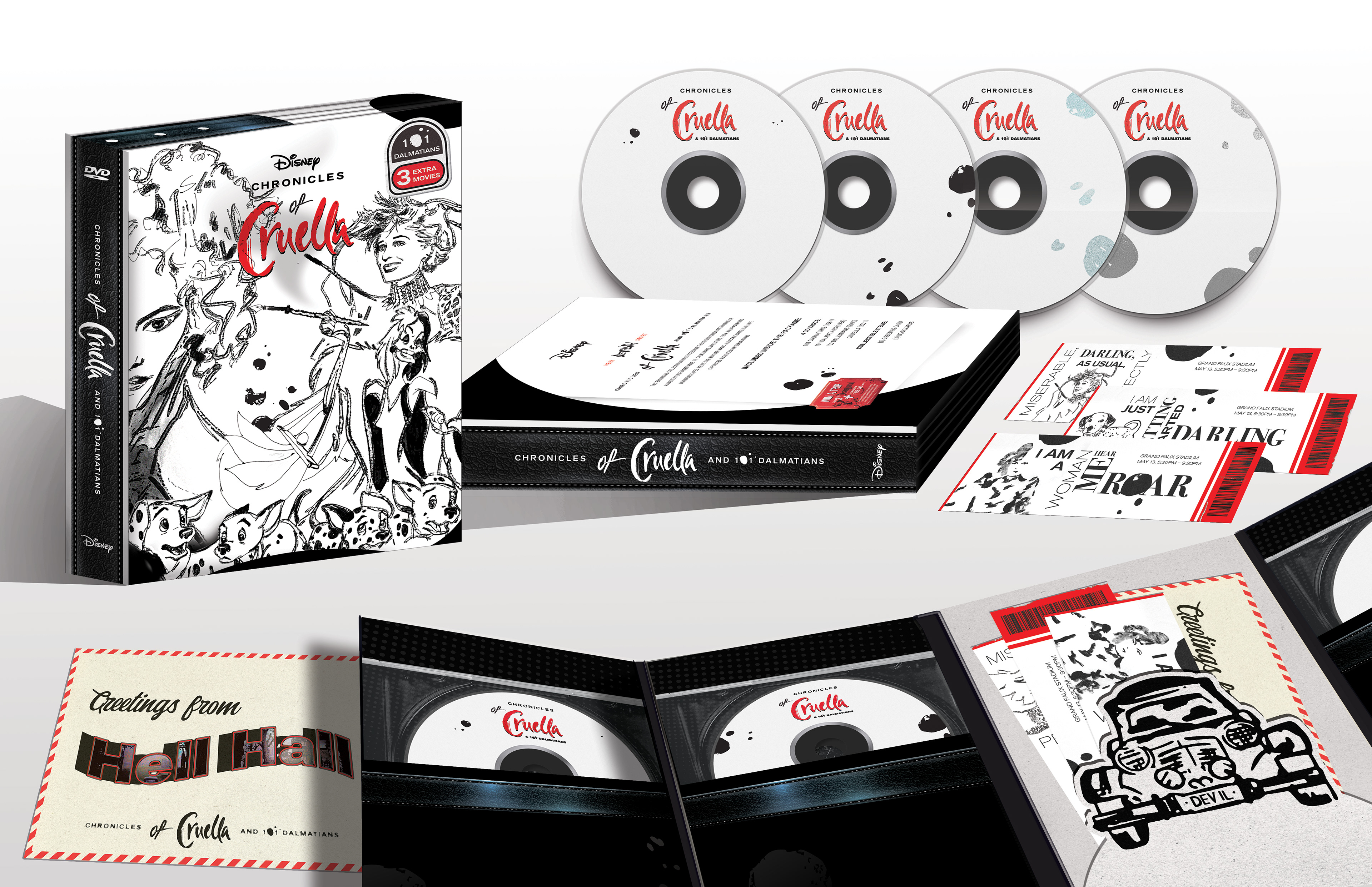 Entertainment Packaging, Chronicles of Cruella - Specialty Box