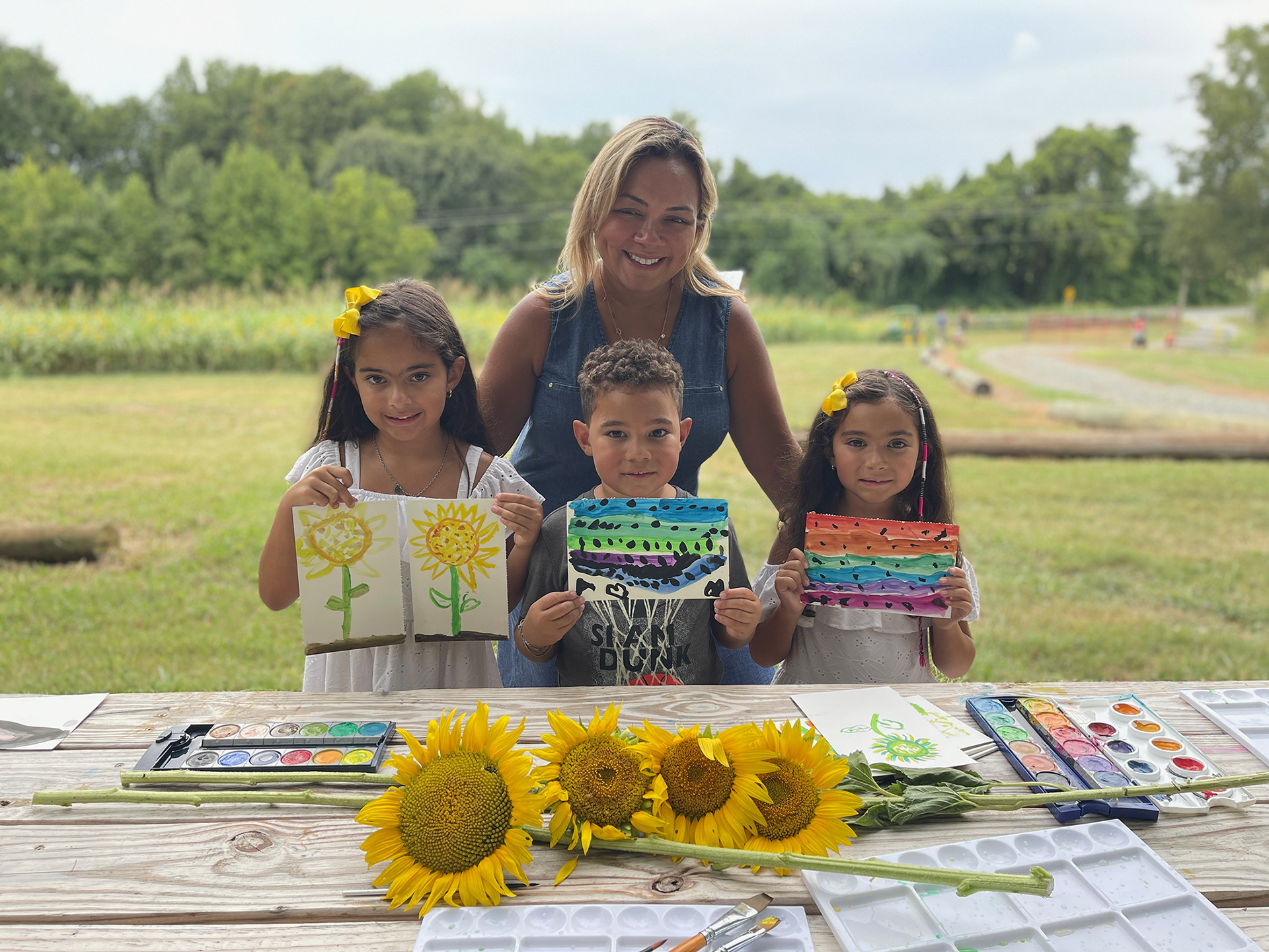 Precious memories of family and sunshine!