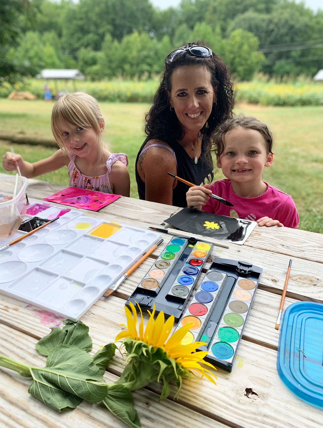 Families being creative, together!