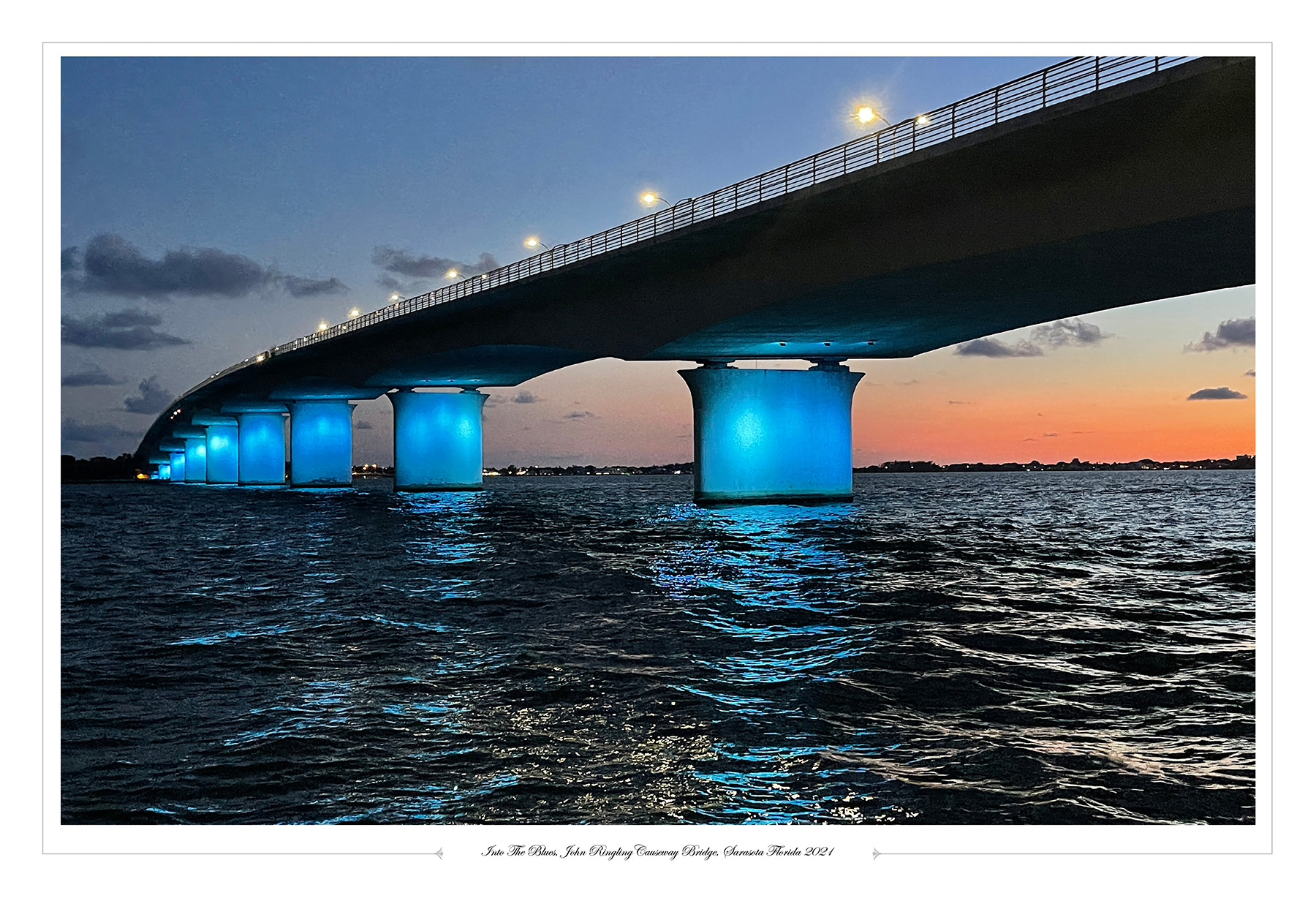 Ringling Causeway Bridge, Kathleen Sienna Kelly © 2012