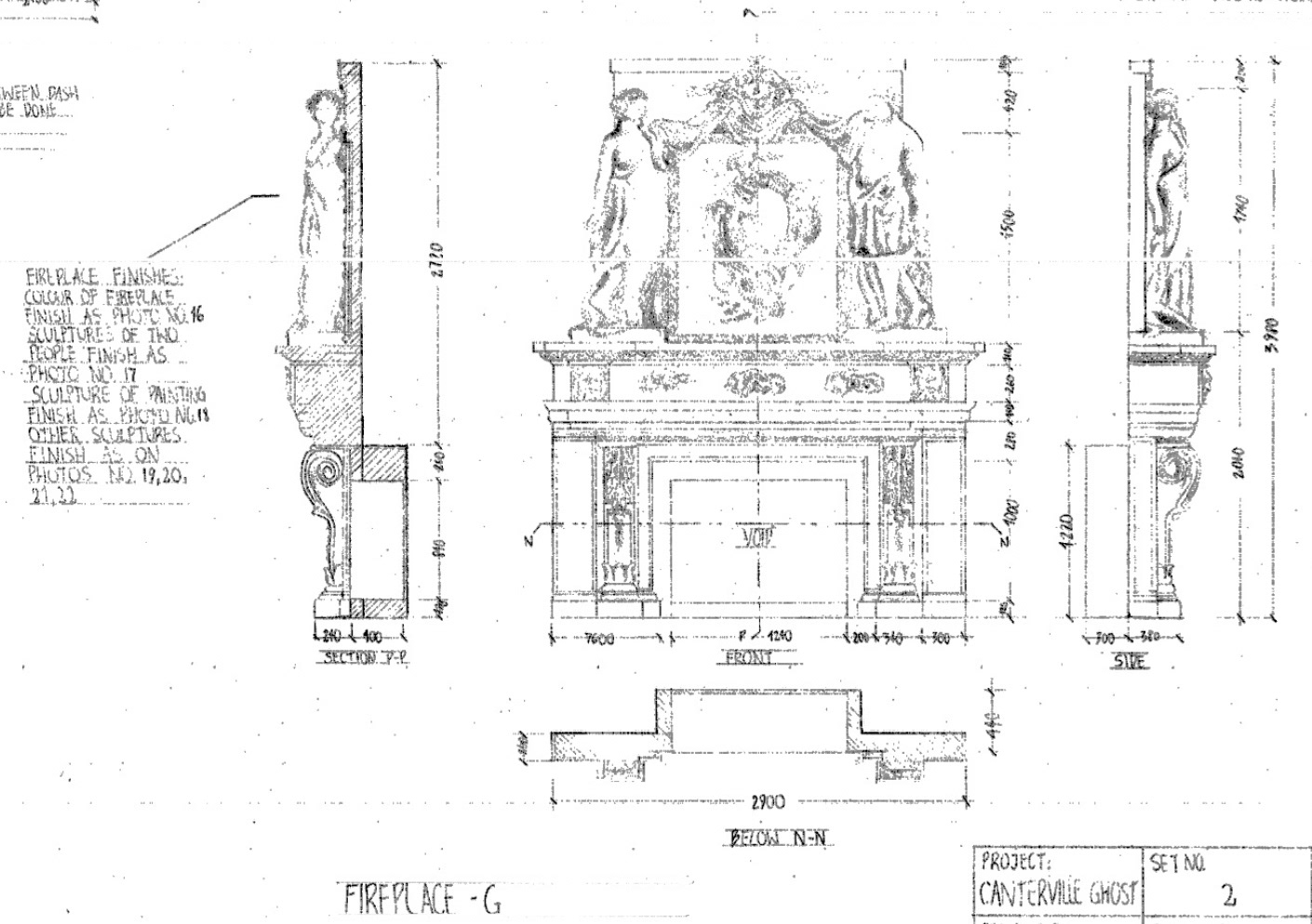 FIREPLACE DETAIL