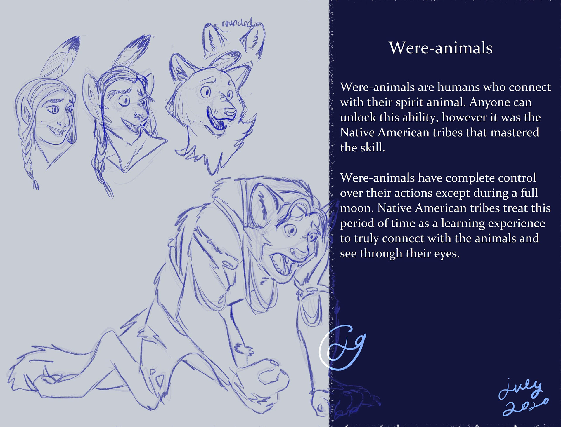 Were-animals info page