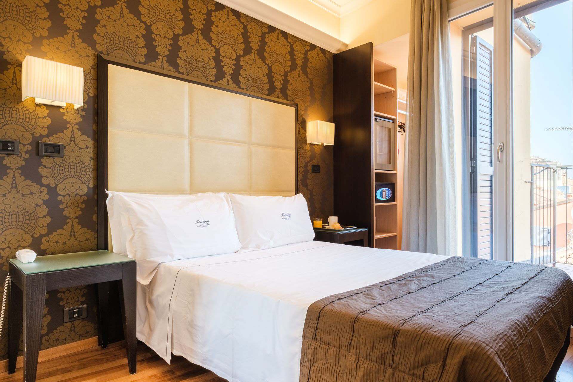 fotografia di interni per Hotel Touring Bologna