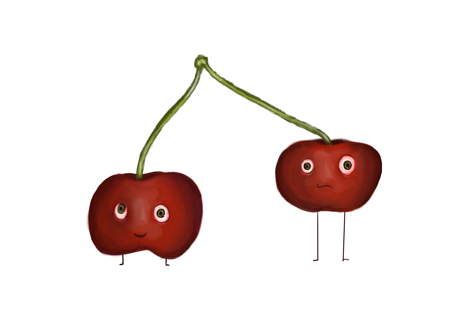 Unsettled Cherries - digita