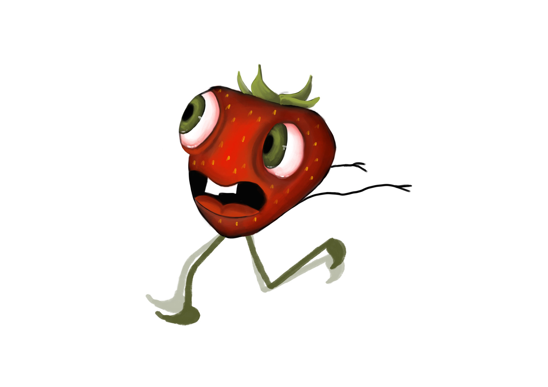 Running Strawberry - digital