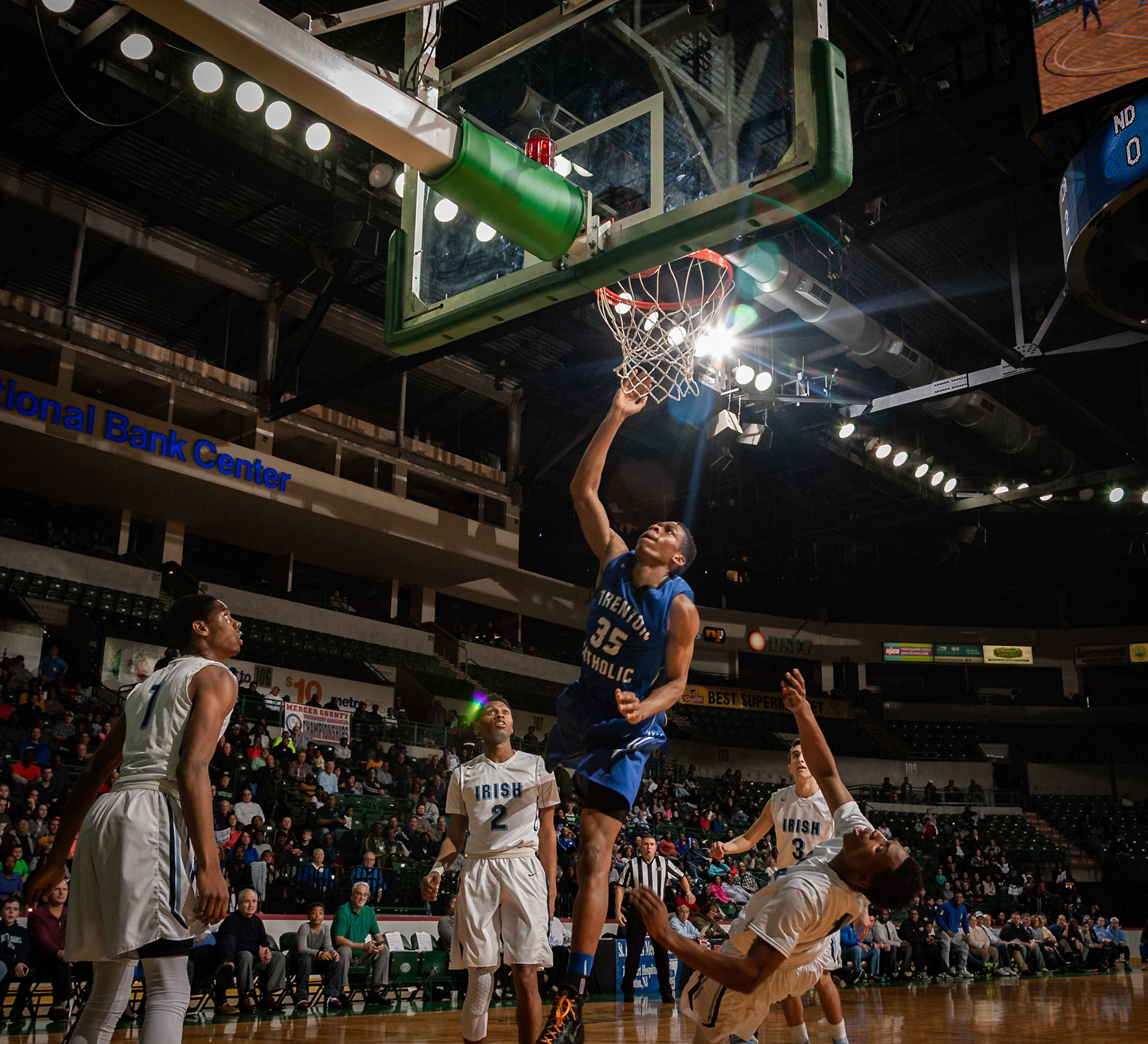 NJSIAA Highschool Basketball State, Trenton NJ