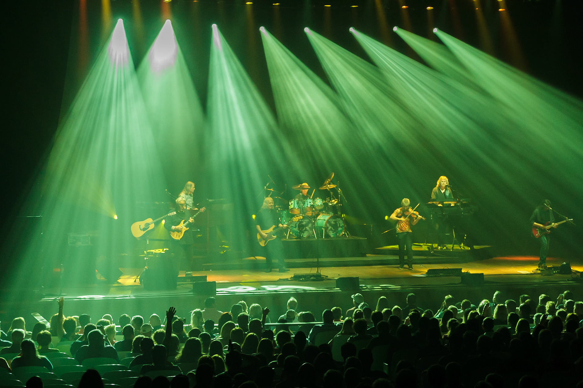 Memorial Auditorium, Wichita Falls Texas, Leftoverture Concert.