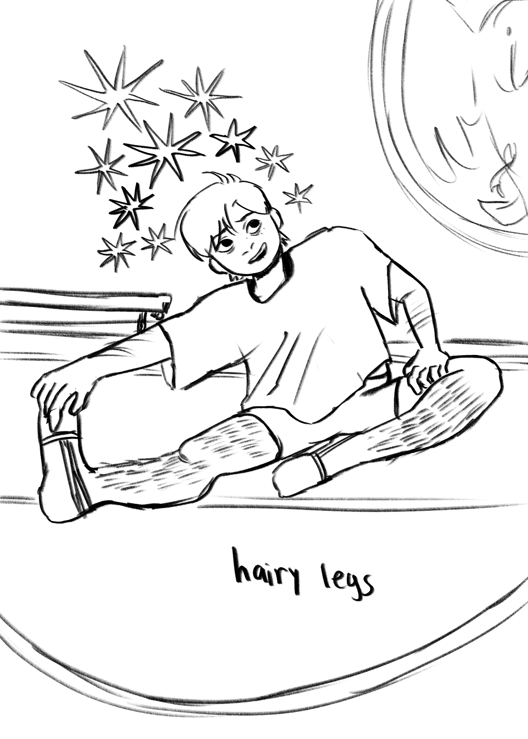 hairy legs