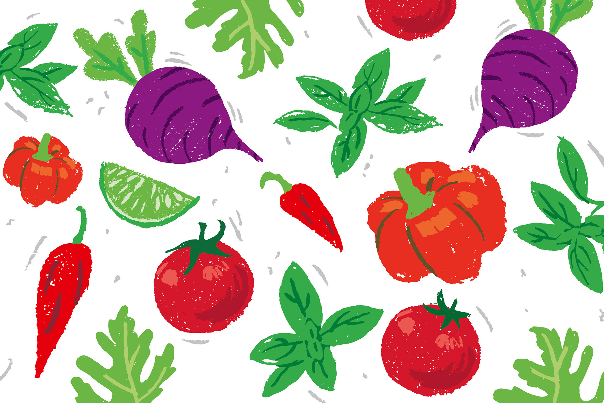 Arlingtons Vegetable pattern