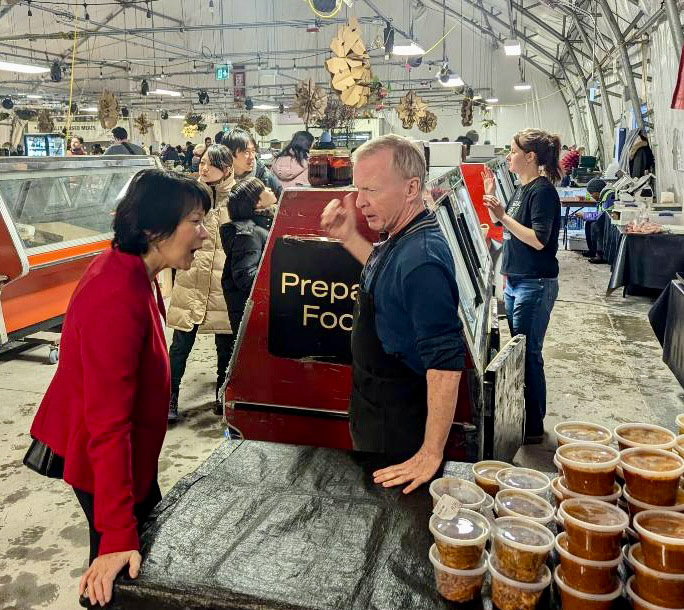 Mayor Olivia Chow visits ElGaucho