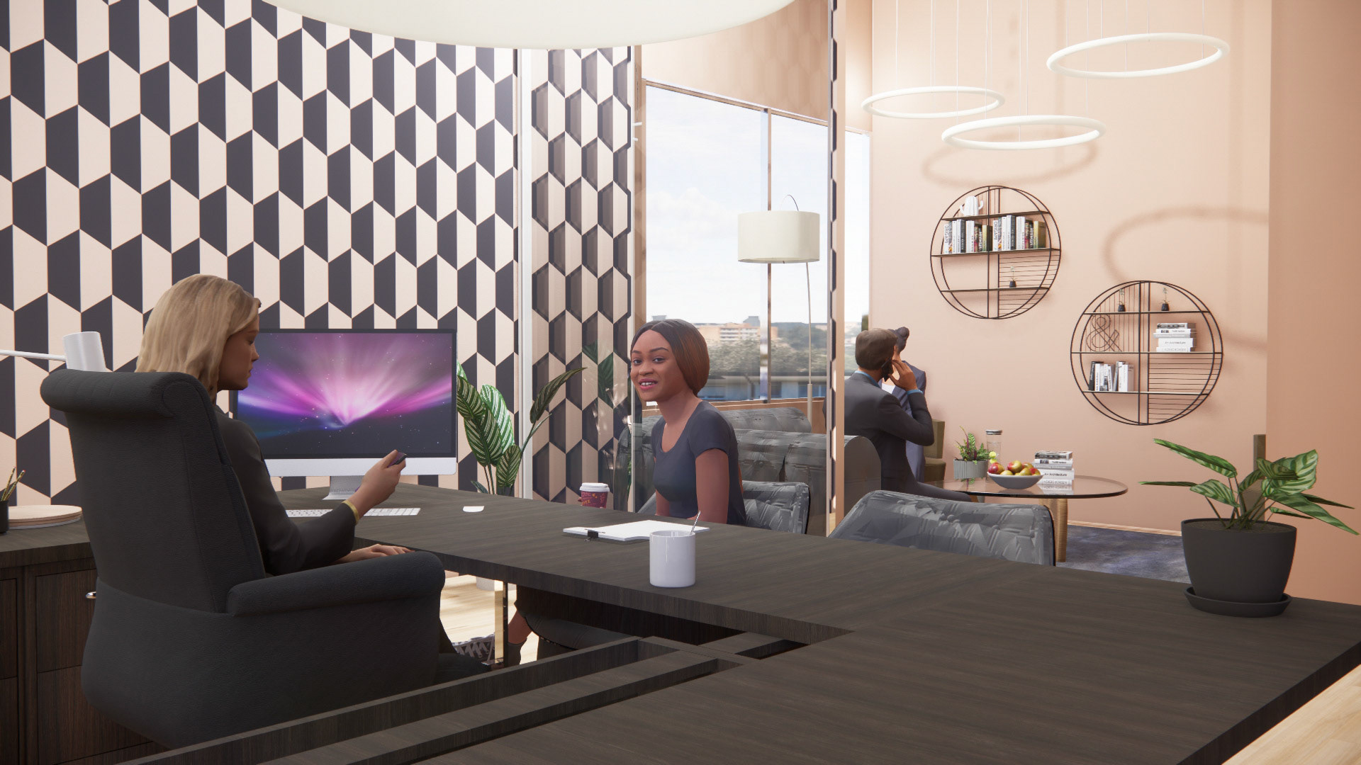 Executive's Office Rendering