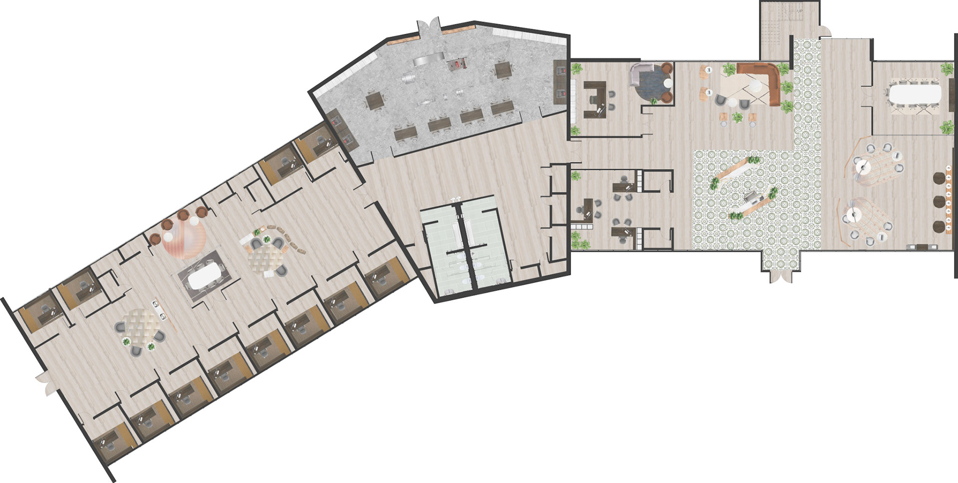 Rendered Floorplan