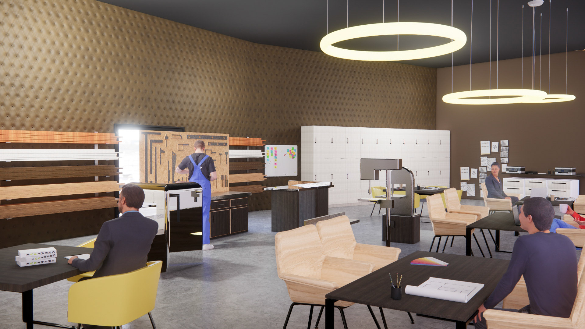 Woodshop Rendering
