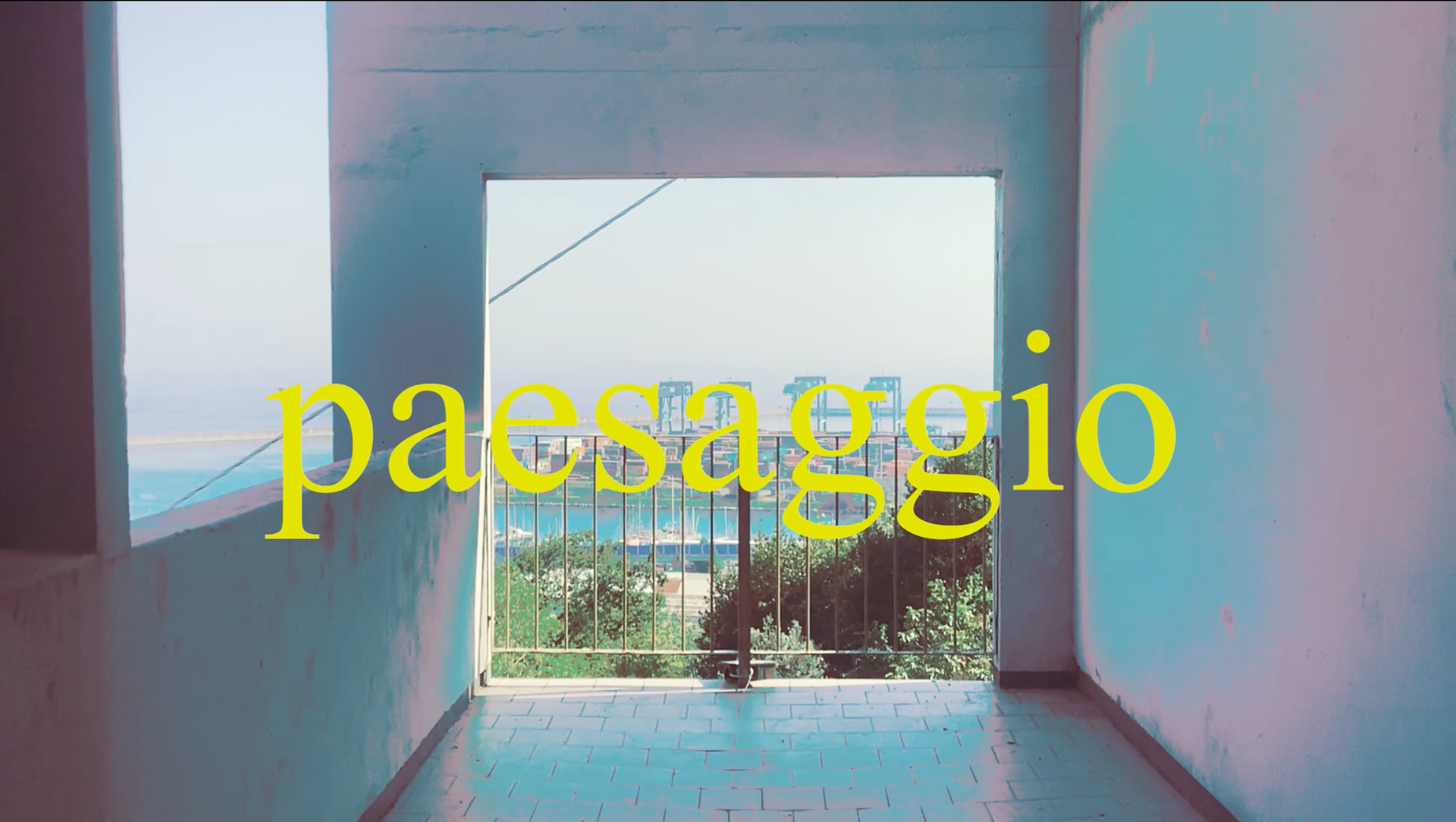 Dyschronicles / (Pegli 3) workshop by Arianna Mondin, Yoichi Iwamoto; with Martina Castaldi, Sara Iebole, Francesca Mosca