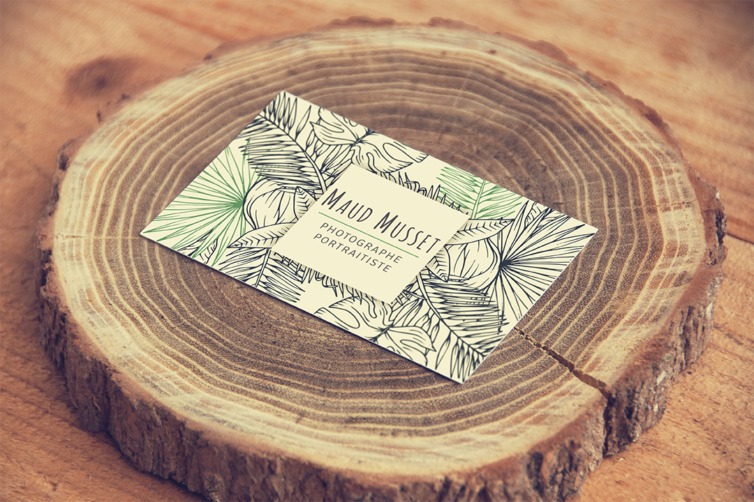 - Carte de visite de Maud Musset / Photographe -