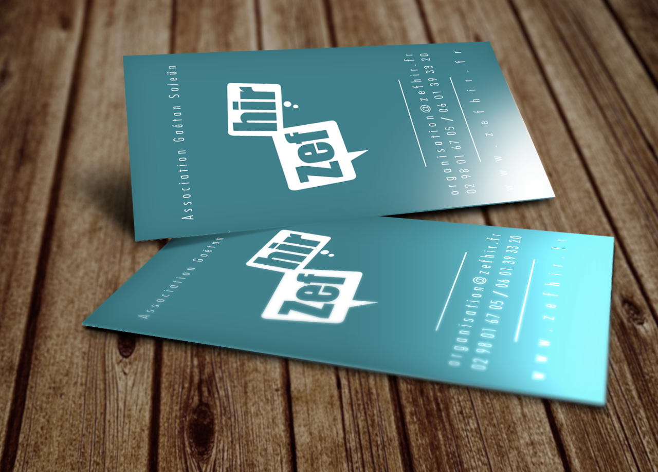 - Carte de visite pour Zefhir / Association Gaëtan Salaün - 