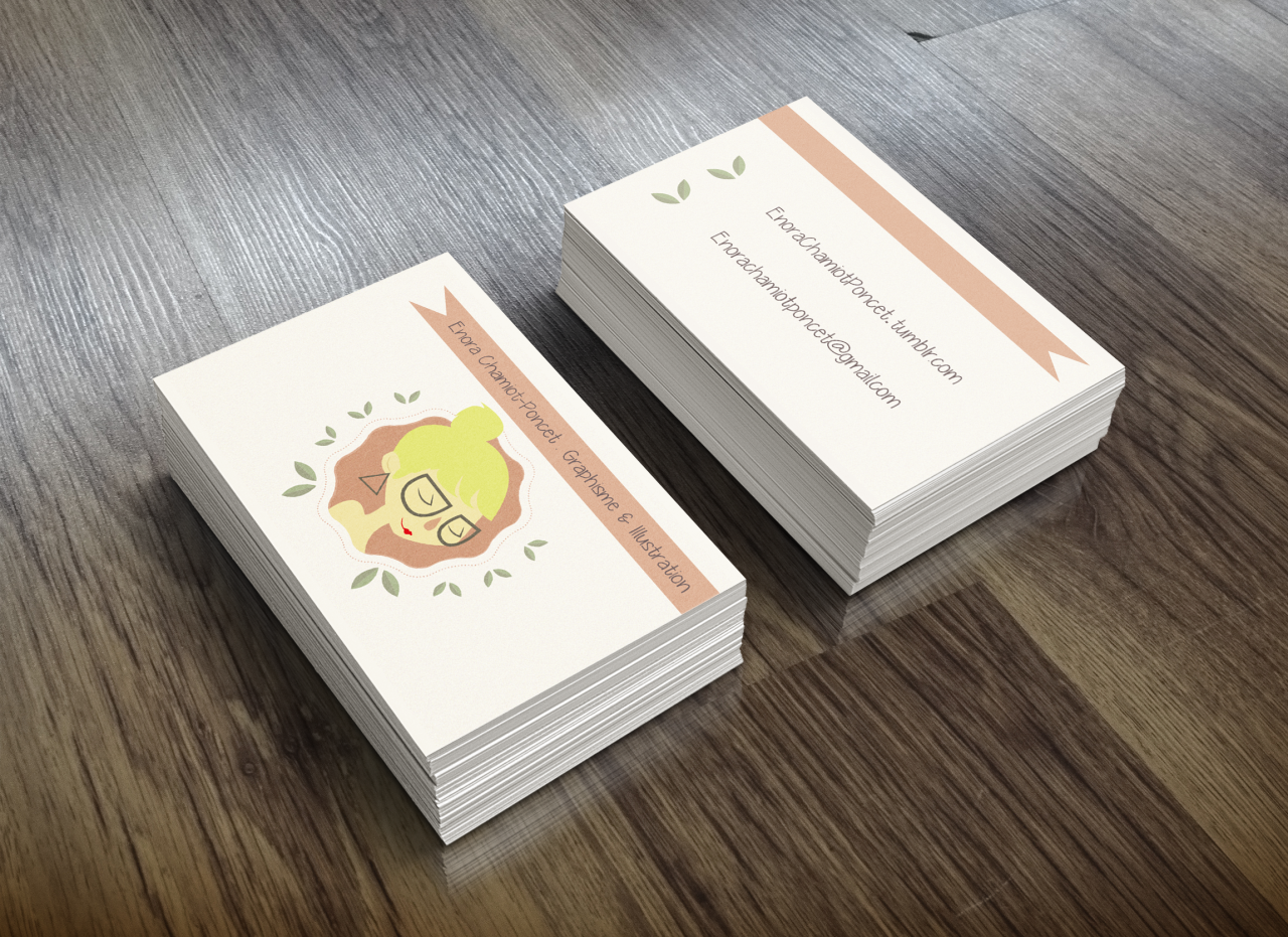 - Carte de visite personnelle 2018 -