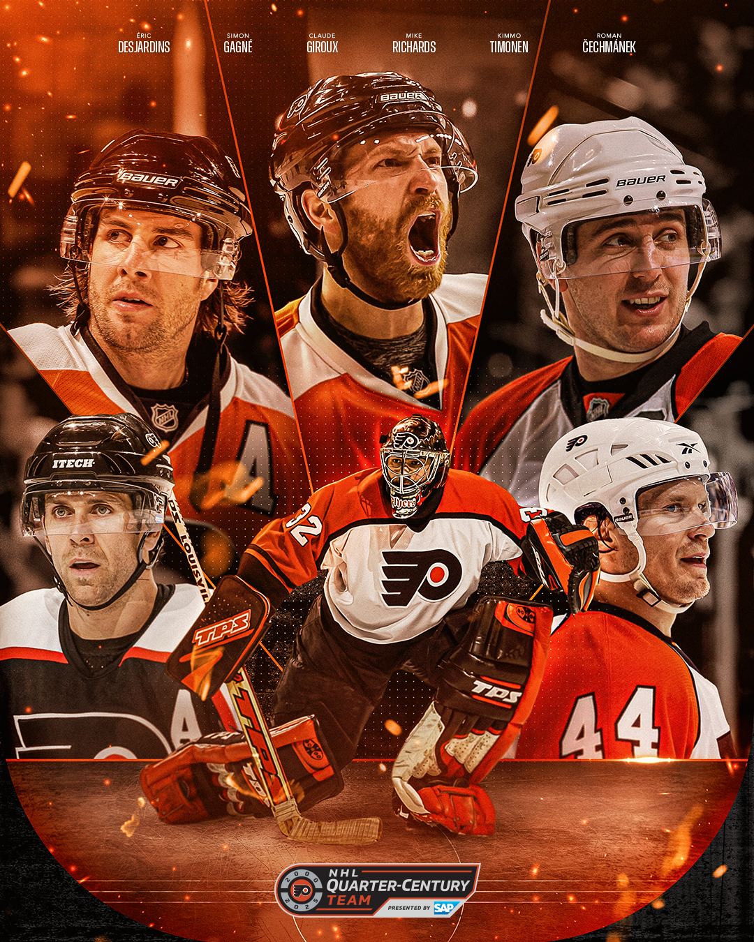 Philadelphia Flyers Quarter-Century Team 1
