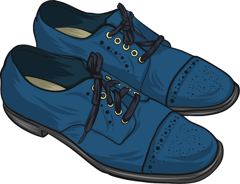 India Clipart Shoe - Blue Suede Shoes Clipart - Free Transparent PNG  Download - PNGkey