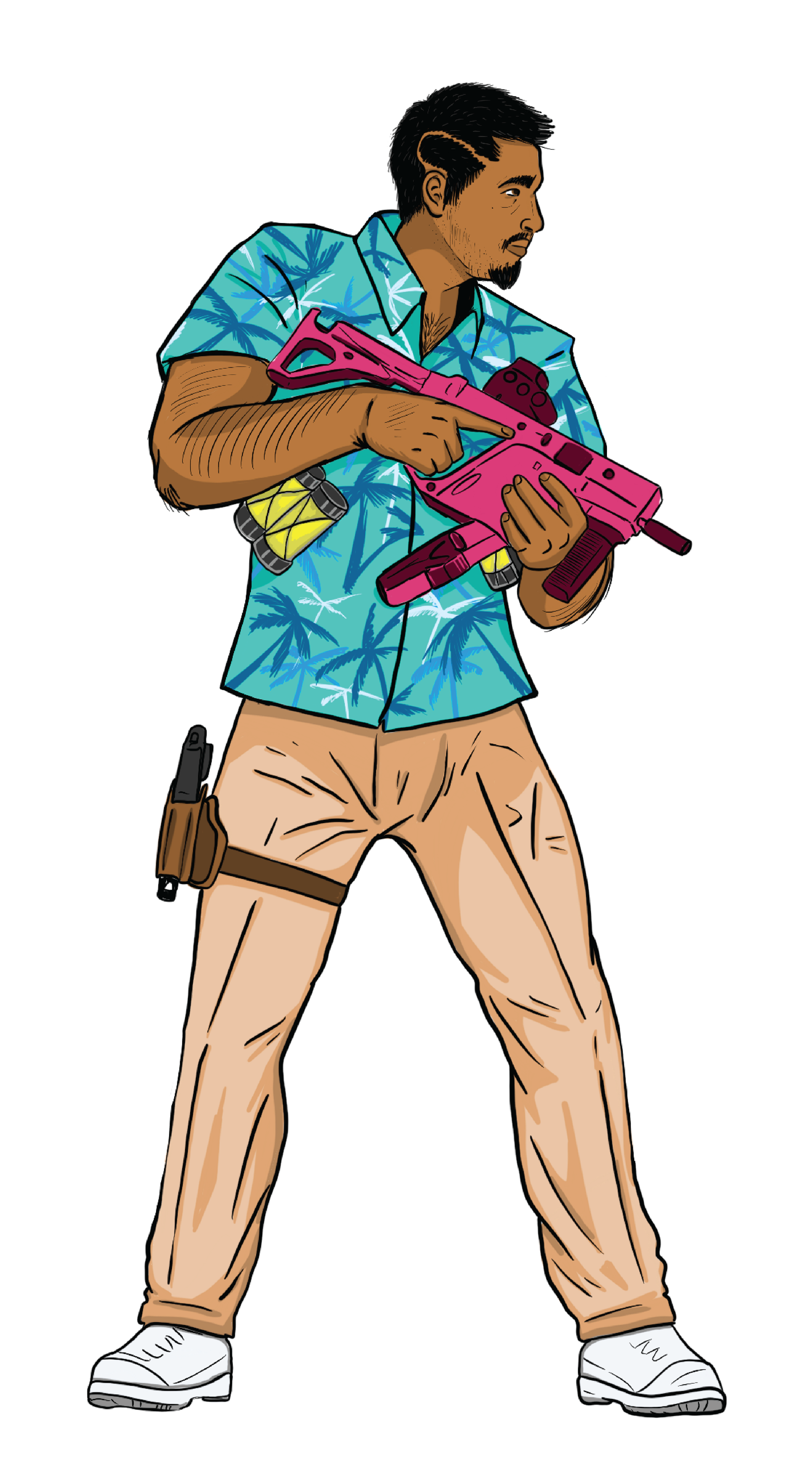Goyo Rainbow Six Siege Defender Operator (Vice City)